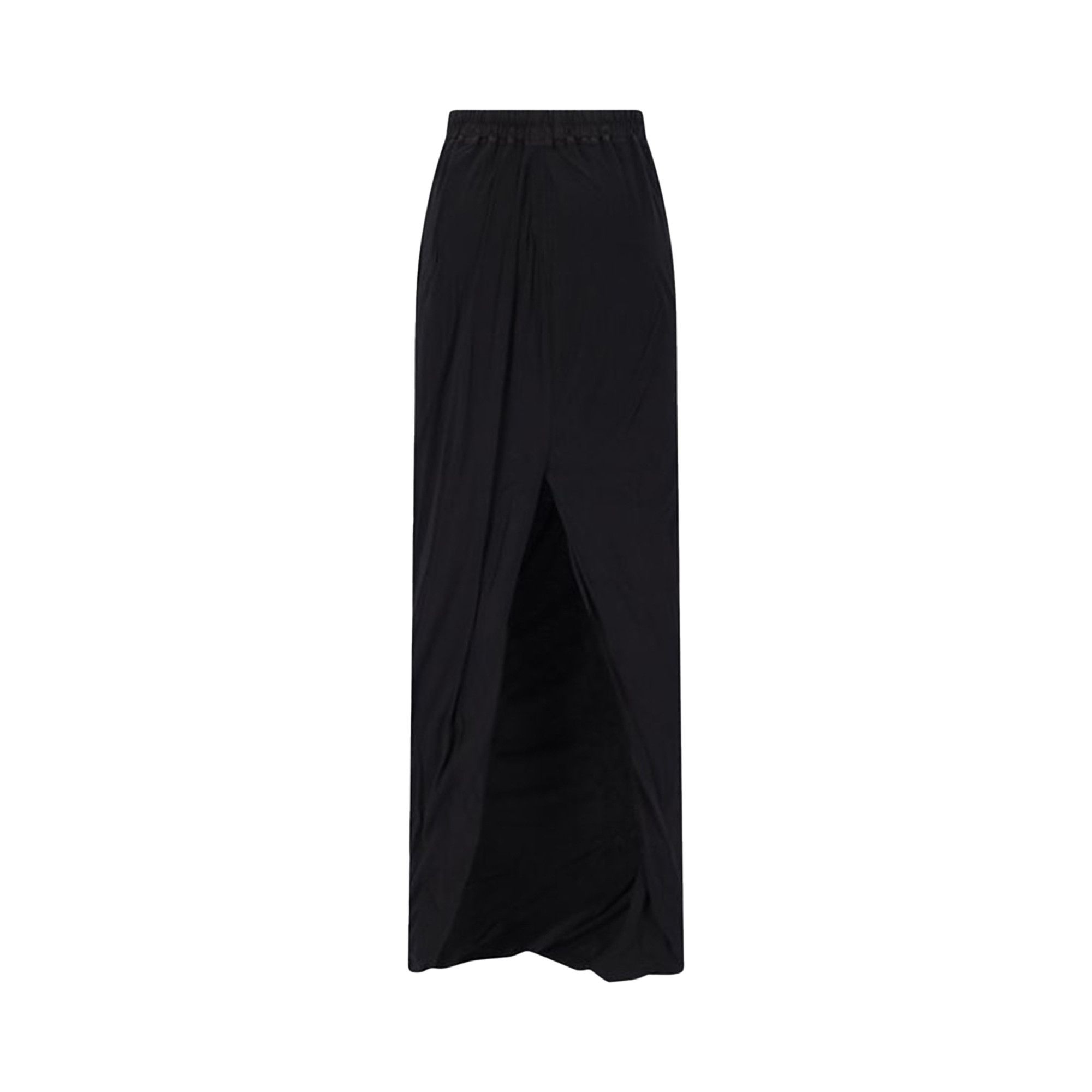Rick Owens DRKSHDW Jersey Pull On Pillar Skirt 'Black' - 2