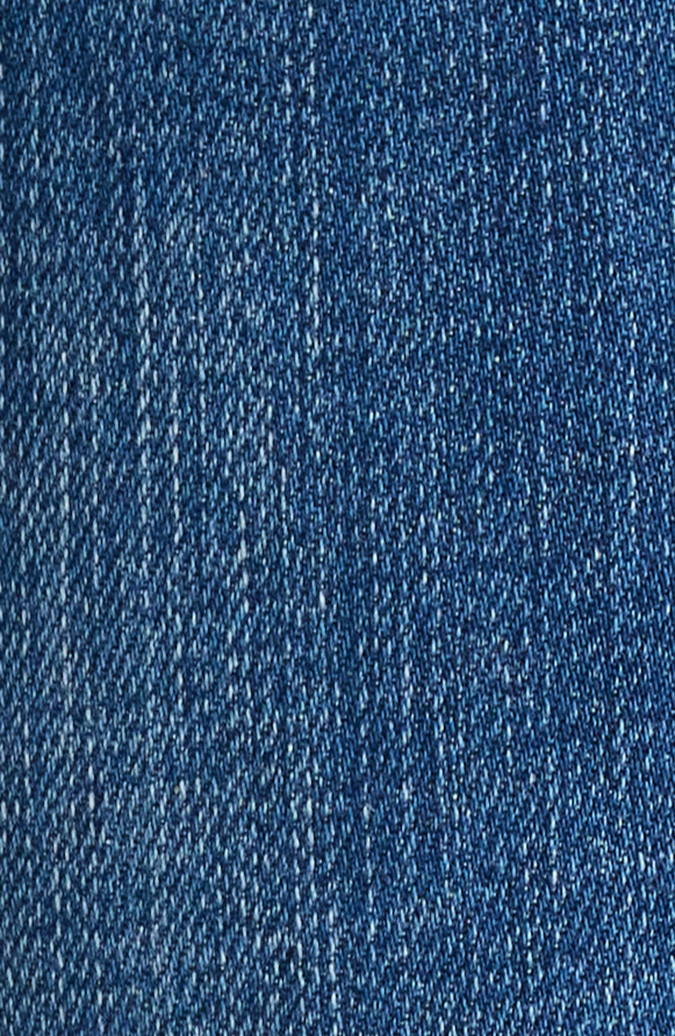 L'AGENCE Ruth Raw Hem Straight Leg Jeans in Marvista at Nordstrom - 6