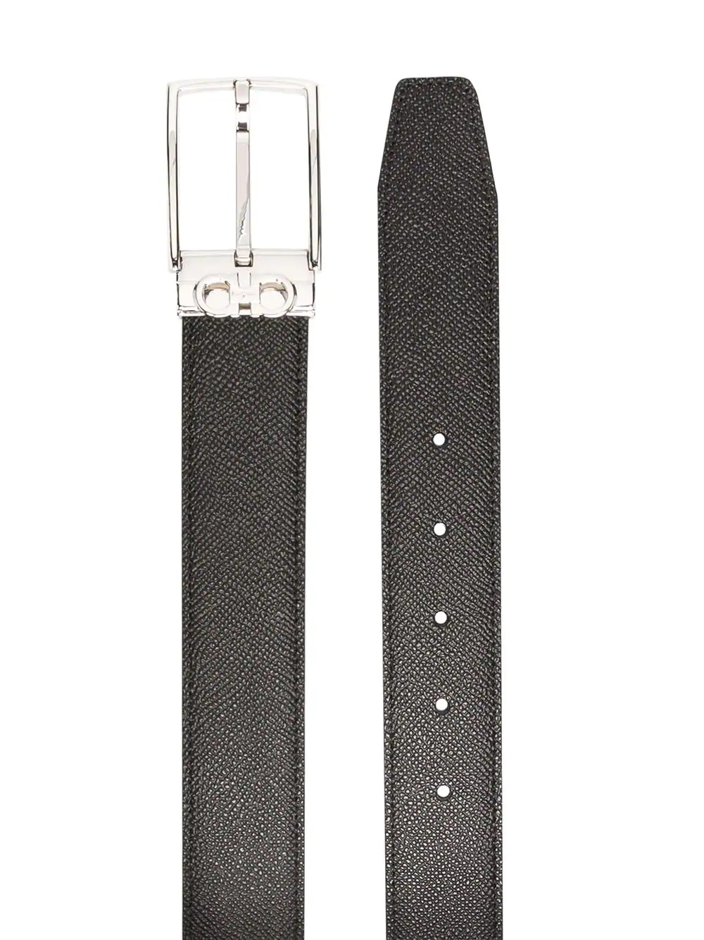 Gancini detail buckle belt - 2