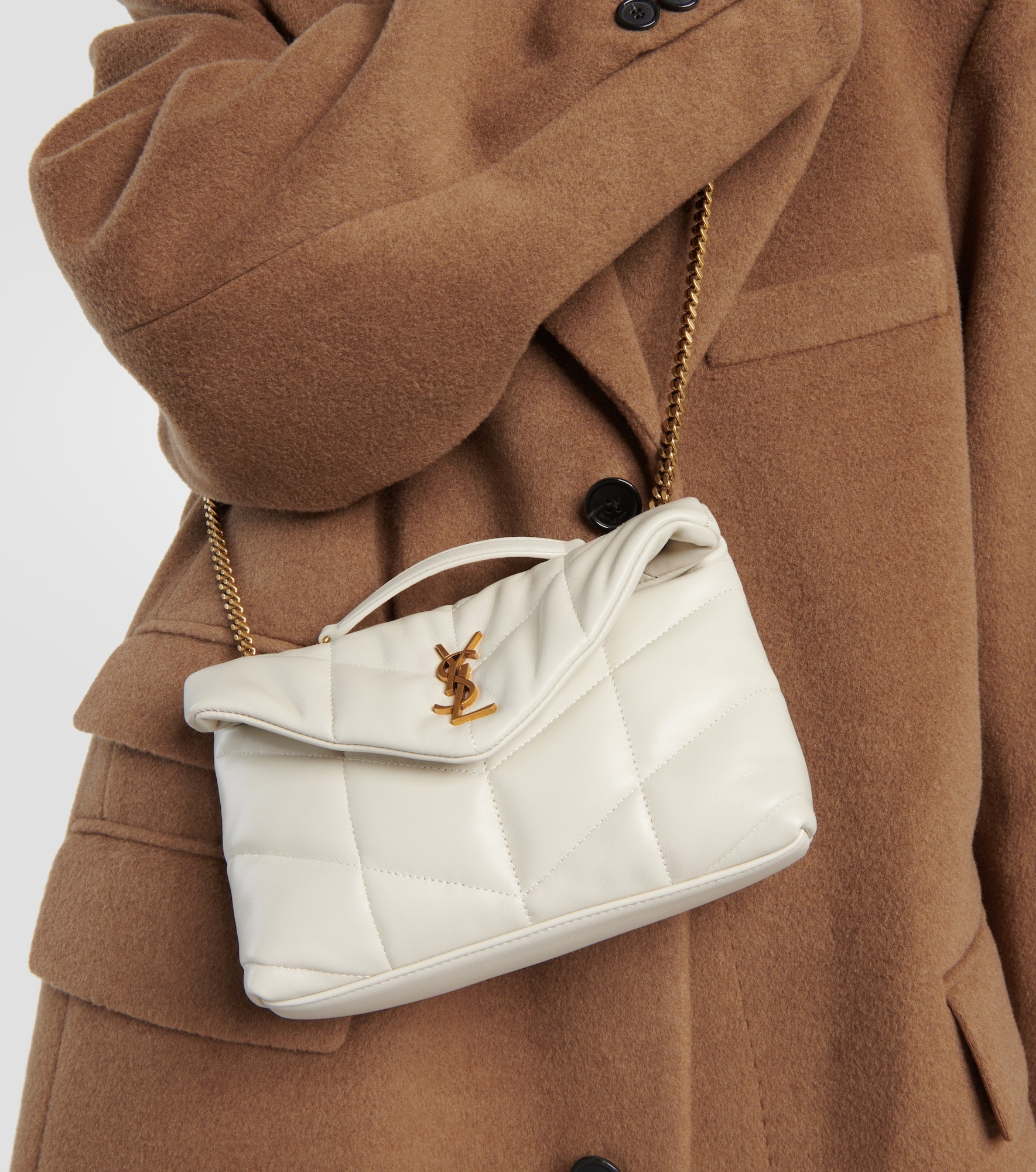 Puffer Toy leather shoulder bag - 2
