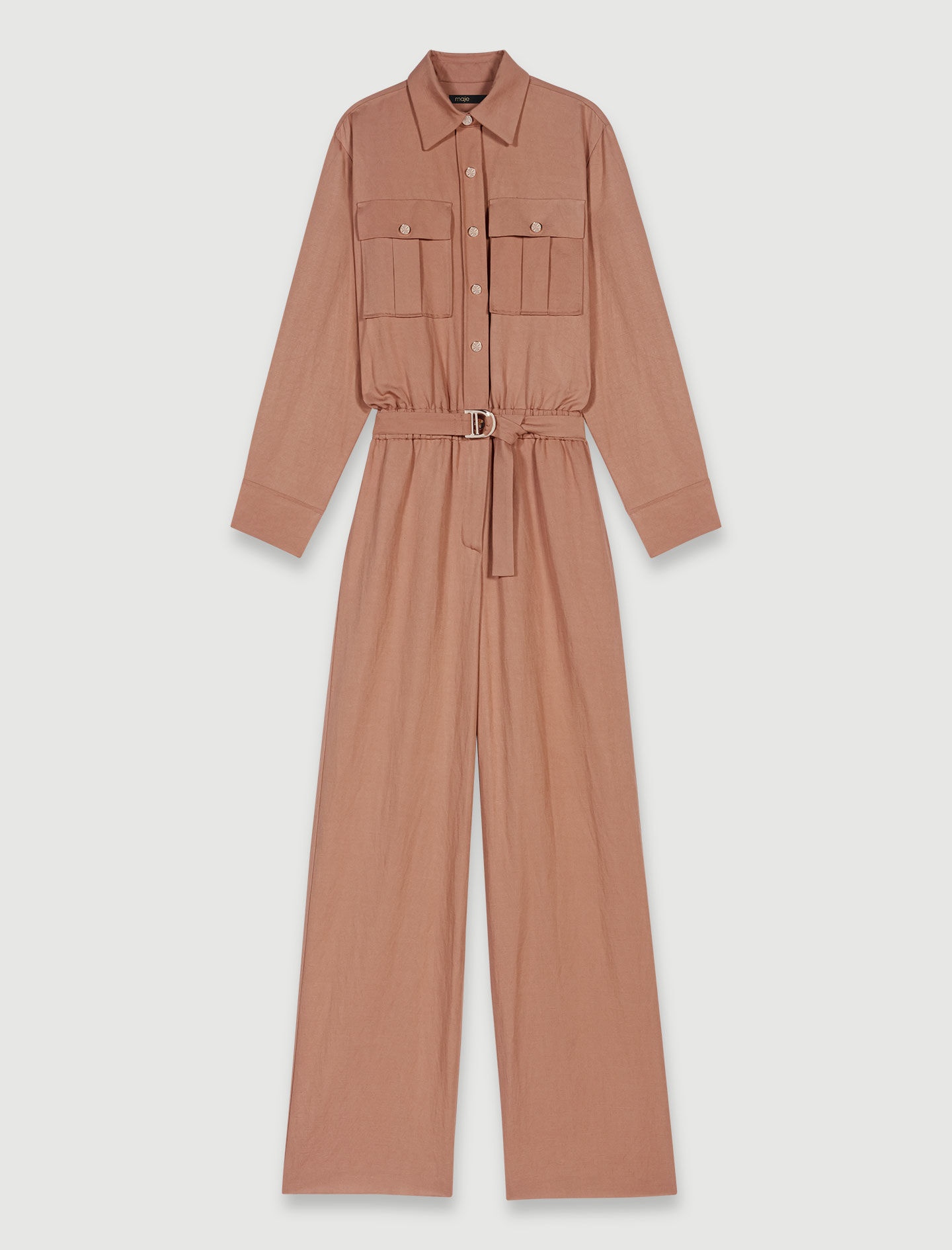 Linen blend trouser suit - 1