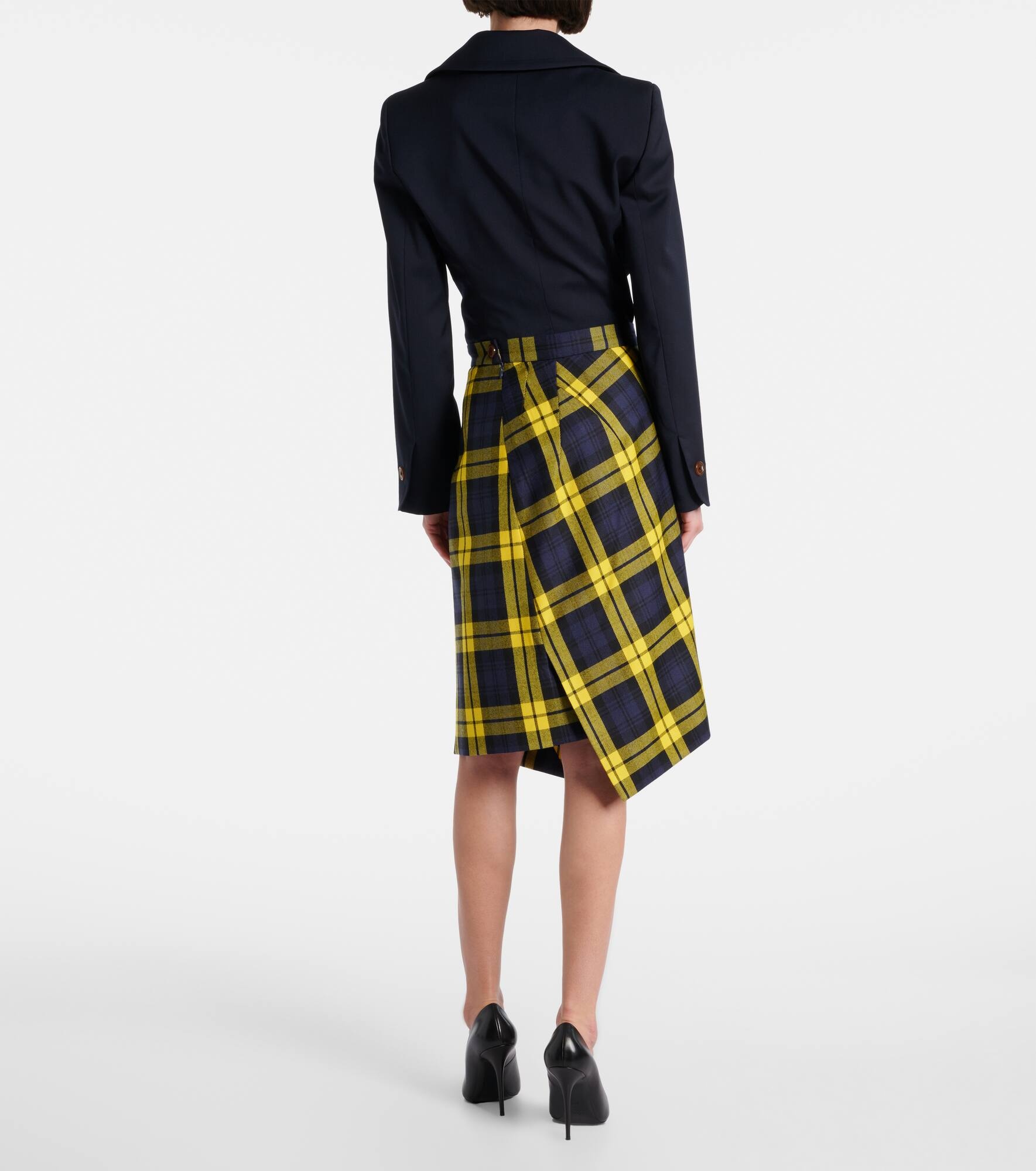 Infinity virgin wool miniskirt - 3