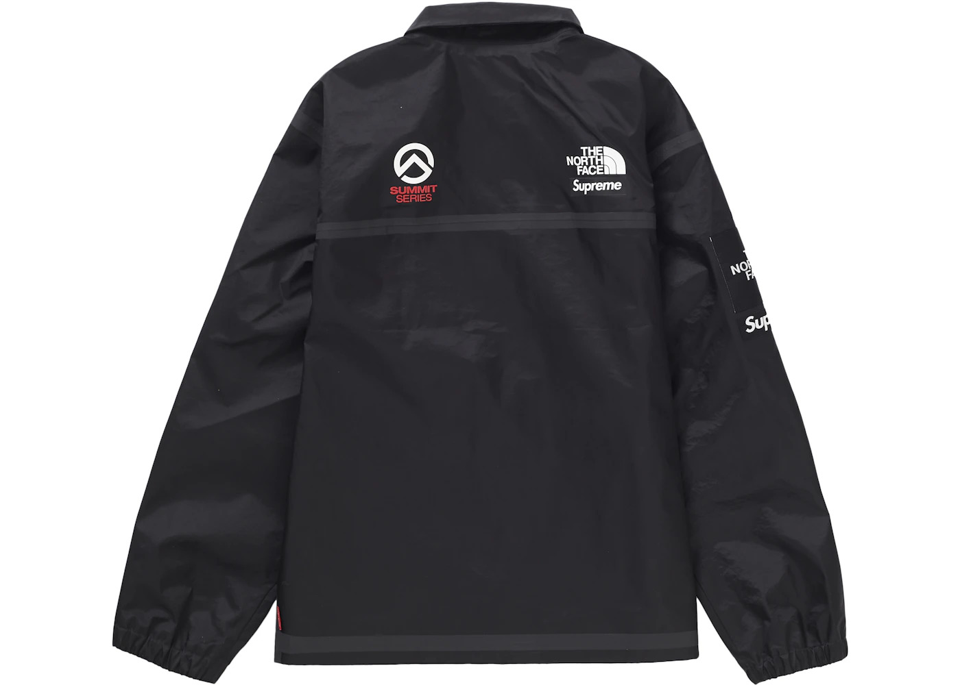 Supreme The North Face Summit Series Outer Tape Seam Coaches Jacket Black - 3