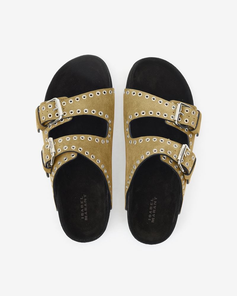 ISABEL MARANT - Melyz Leather Sandals