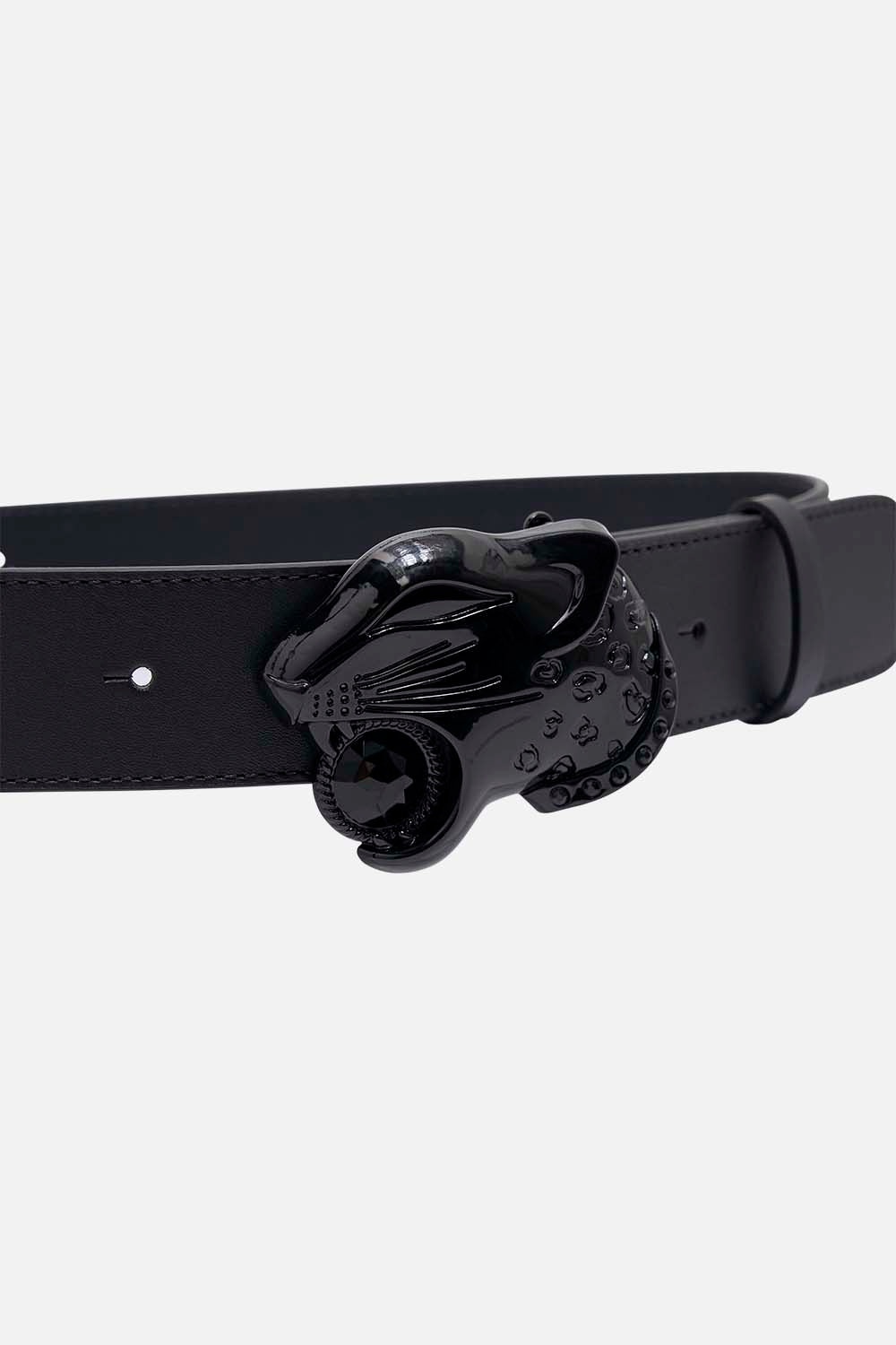 LEOPARD HEAD BUCKLE BELT - 2