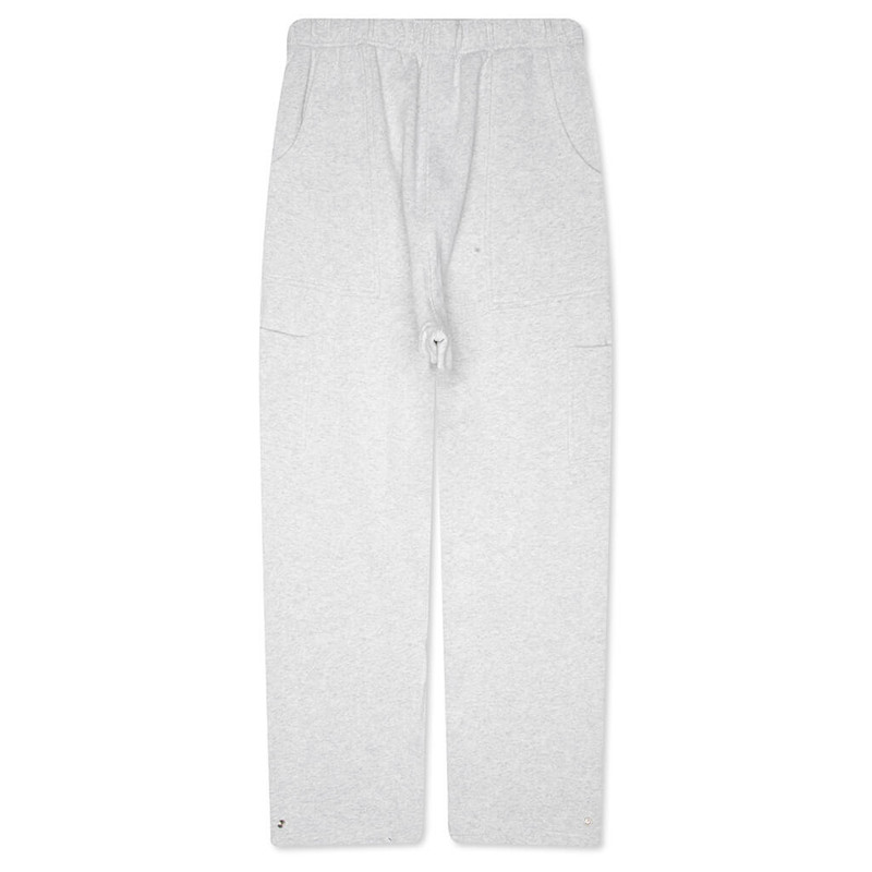 UTILITY FLEECE PANT - ASH HEATHER 1