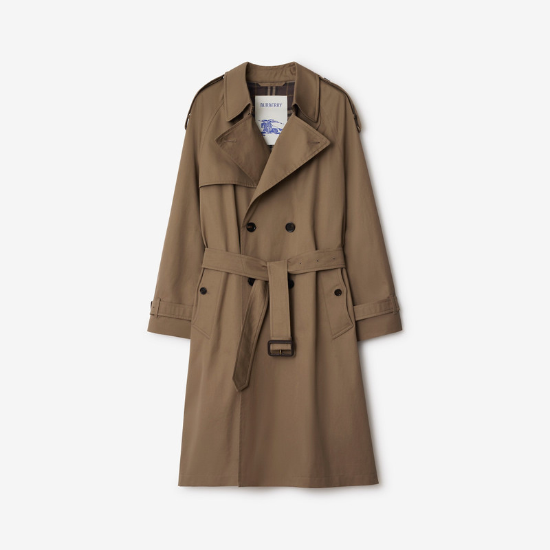 Long Gabardine Chestwood Trench Coat 1