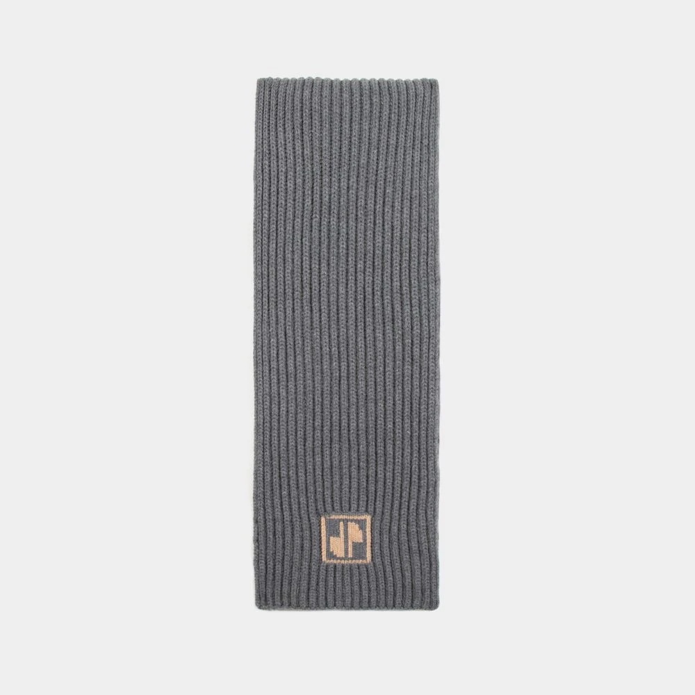 マフラー・ストール PATOU Jp Scarf - PATOU - Wool - Grey (AC0818064960A STORM) PATOU Jp Scarf - PATOU - Wool - Grey (AC0818064960A STORM