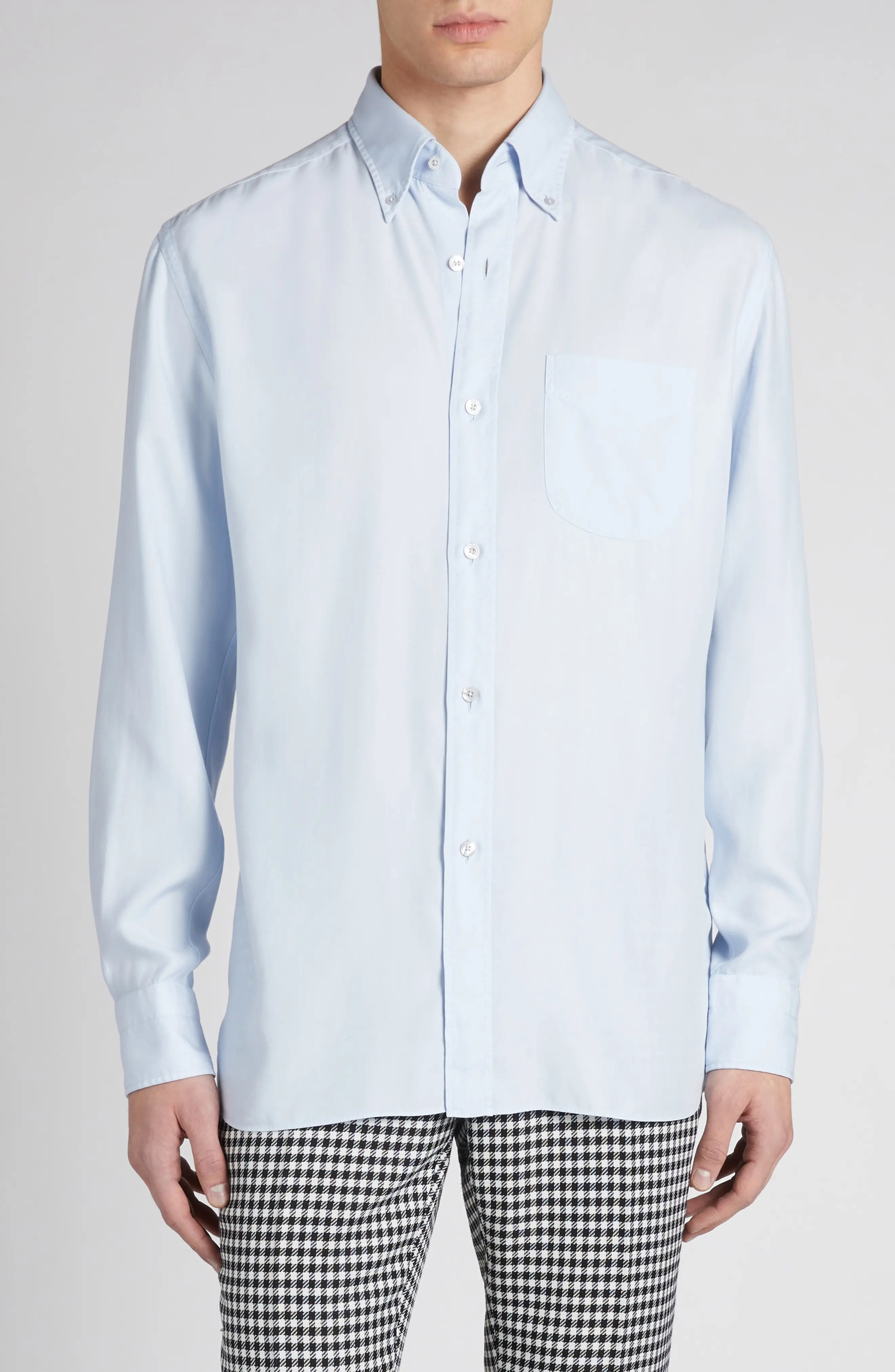 Fluid Fit Button-Down Shirt - 5