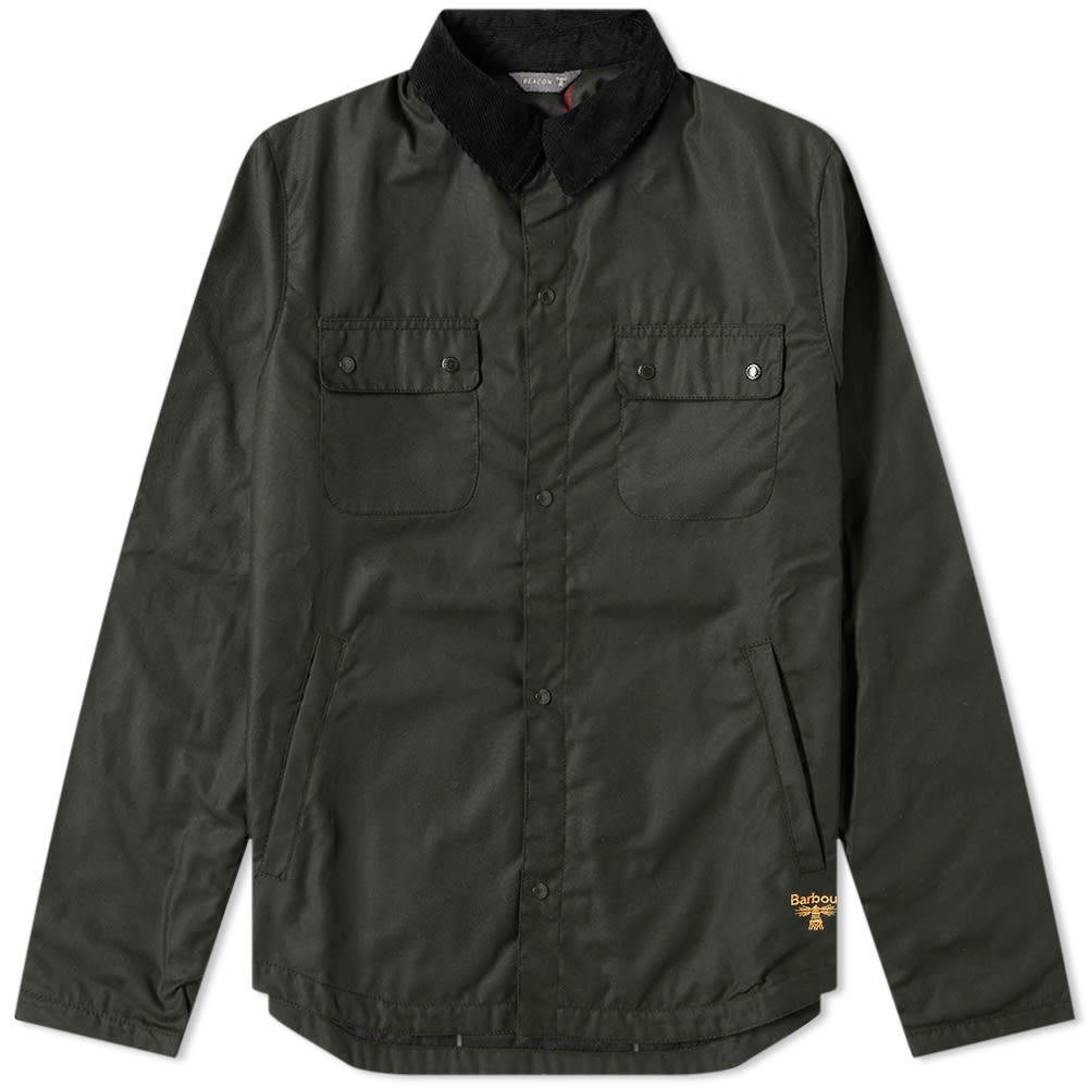 Barbour Beacon Akenside Wax Shirt Jacket - 1