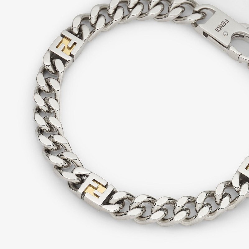 FF Cube Bracelet Silver- and gold-colored bracelet 3