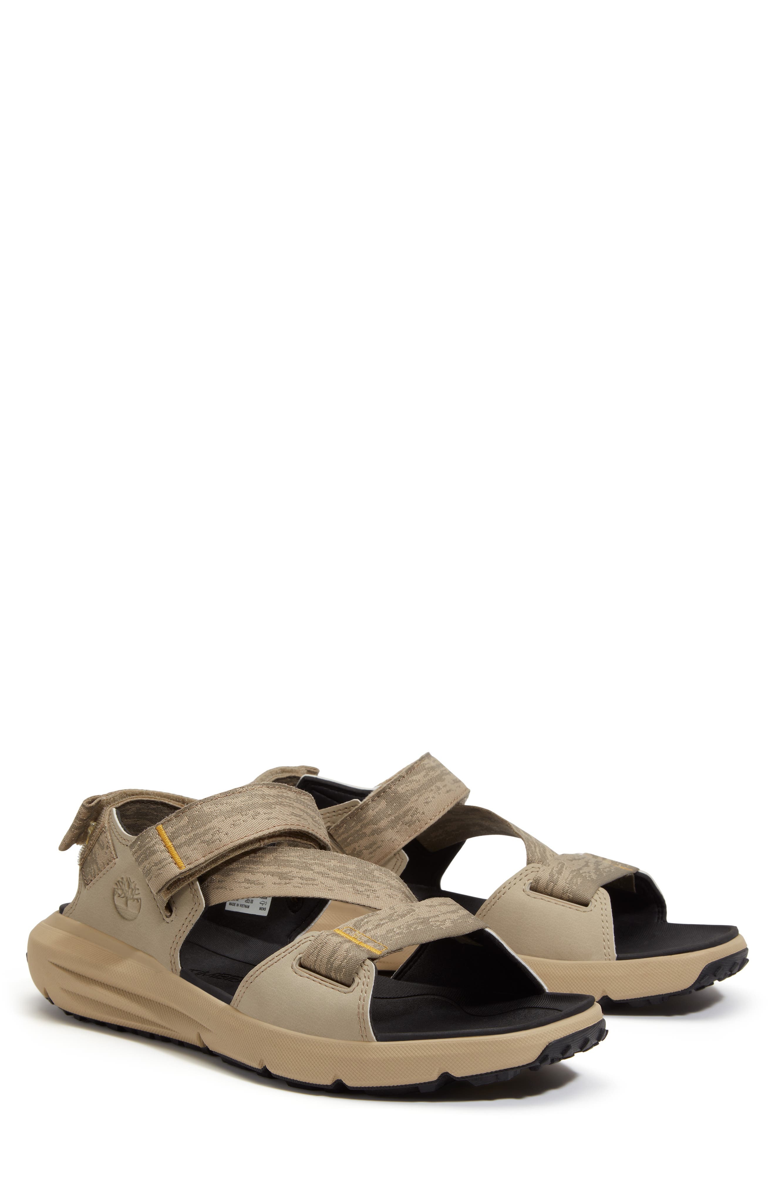 Timberland Motion Dune Sandal in Light Brown Webbing at Nordstrom - 7