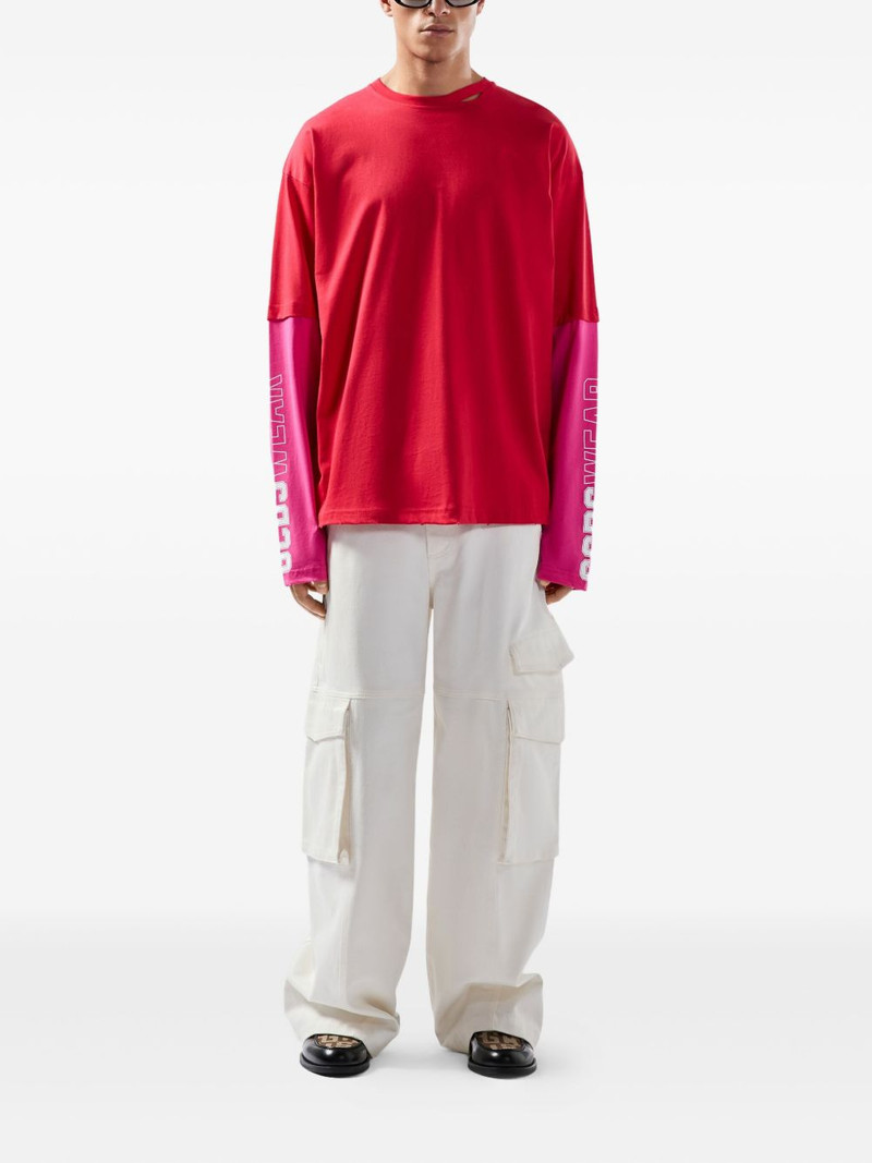 GCDS long-sleeved T-shirt outlook