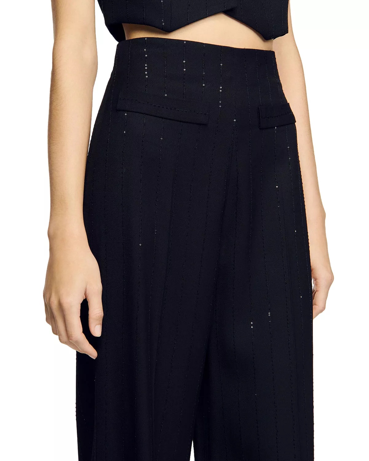 Sequin Suit Pants - 4