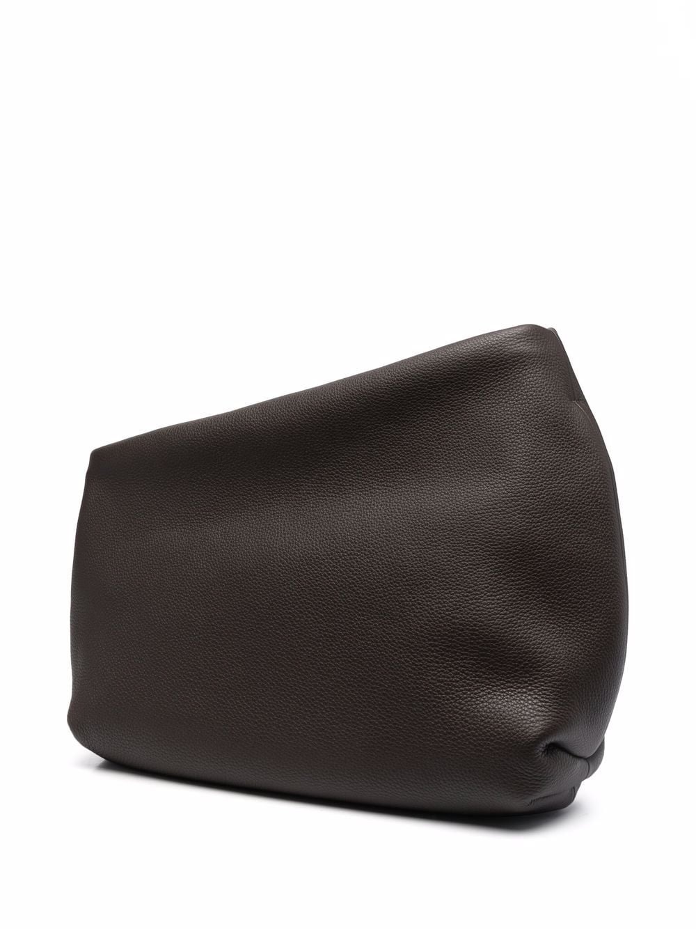 asymmetric leather shoulder bag - 3