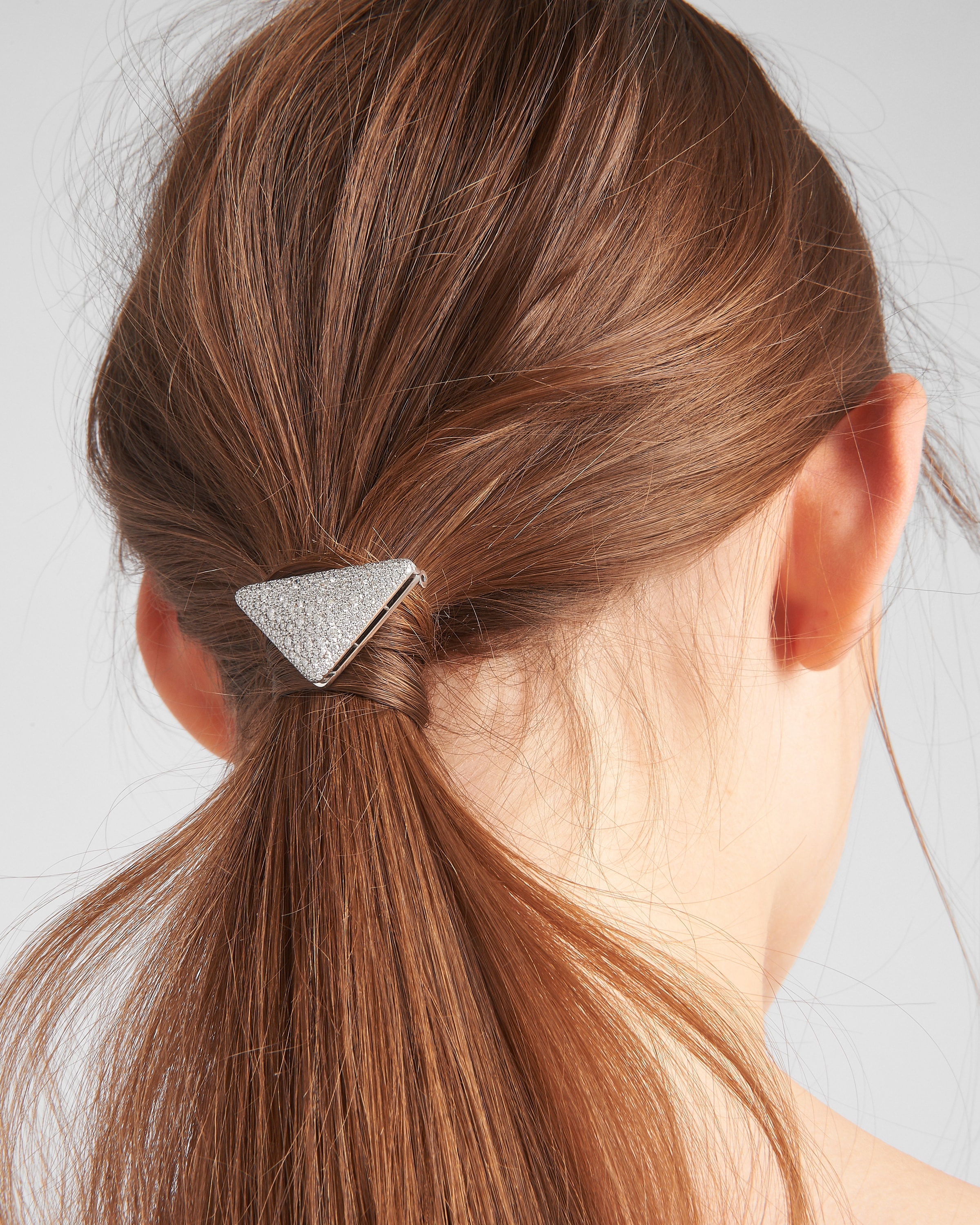 Eternal Gold brooch in white gold with diamonds - 3