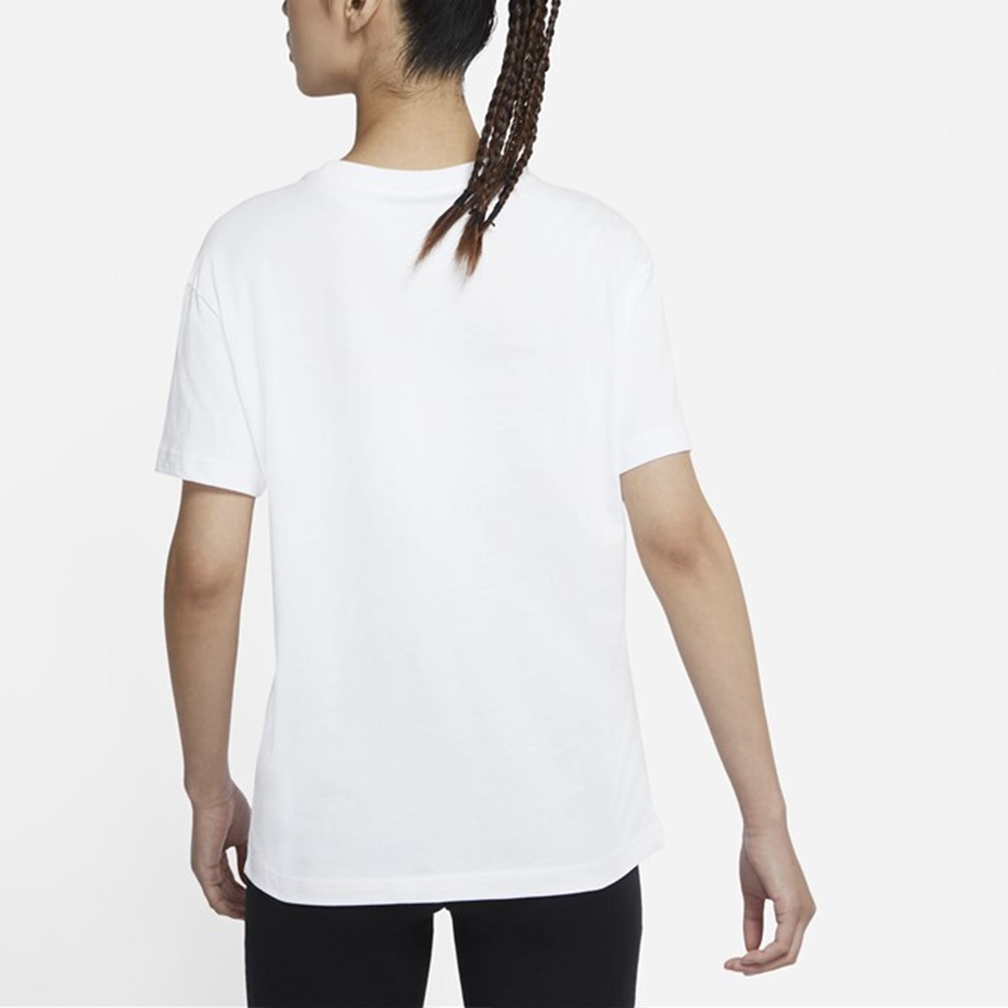 (WMNS) Nike AS W Nike Sportswear Tee BOY INSTACAT White DD1496-100 - 5