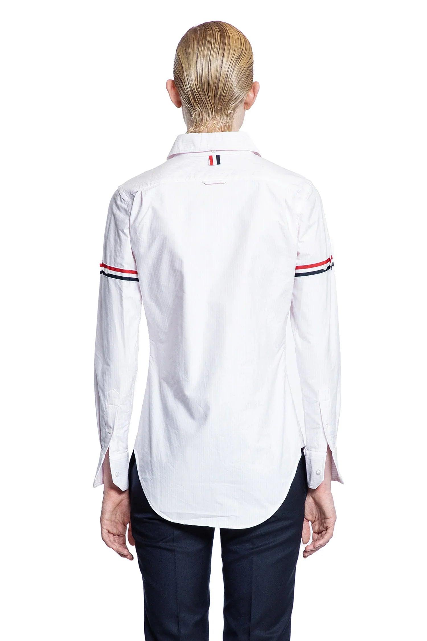 Oxford-Armband-Round-Collar-Shirt - 3