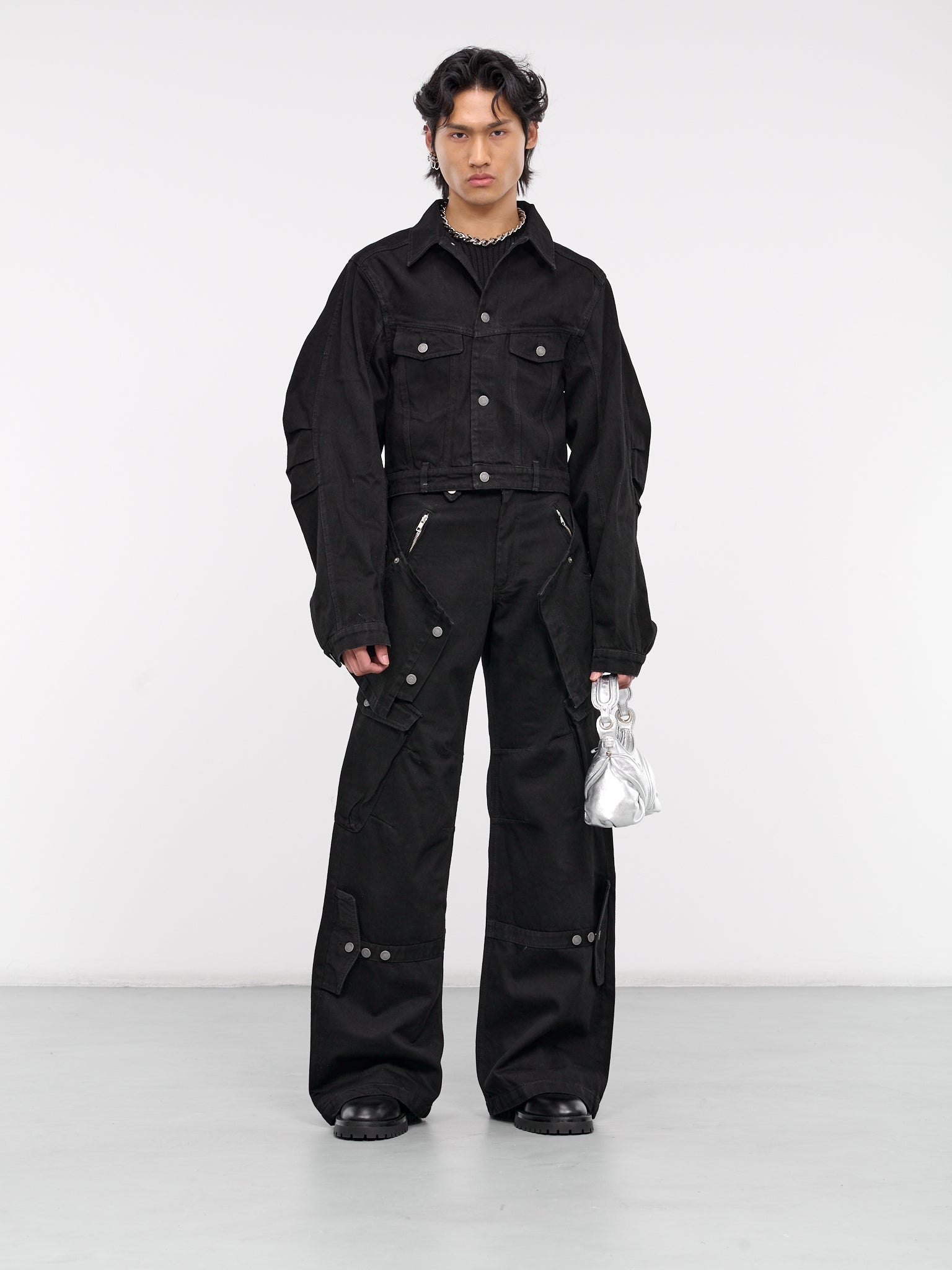 Deconstructed Denim Jacket - 6