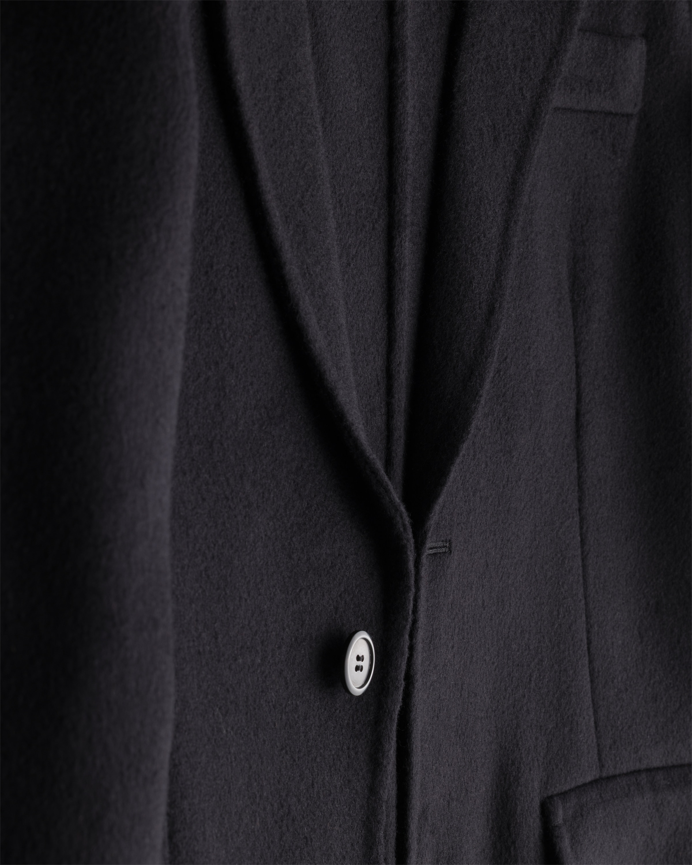 Single-breasted cashmere jacket - 7