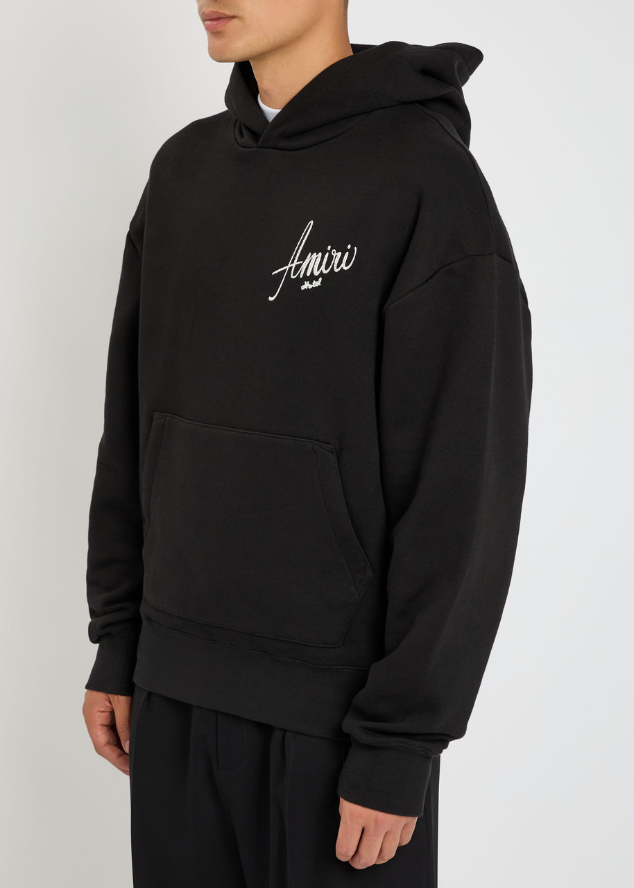 Amiri Hotel Crystal-embellished Hooded Cotton Sweatshirt - 2