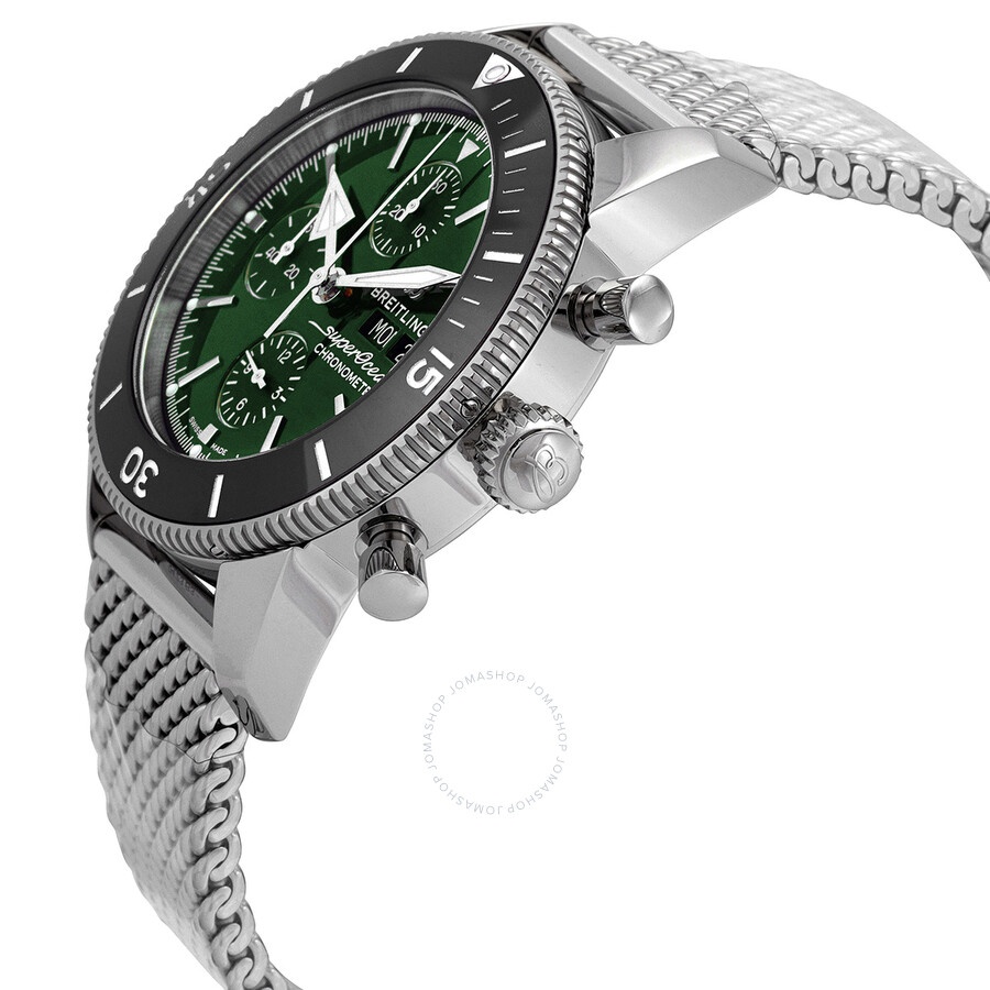 Breitling Superocean Heritage Chronograph Automatic Chronometer Green Dial Men's Watch A13313121L1A1 - 2
