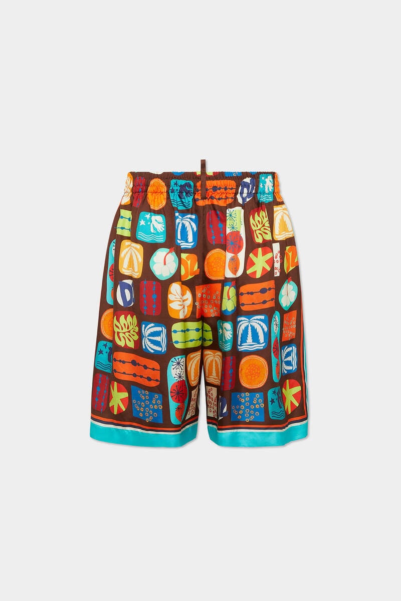 SUMMER LOVERS ELASTIC PRINTED BOXER SHORTS - 2