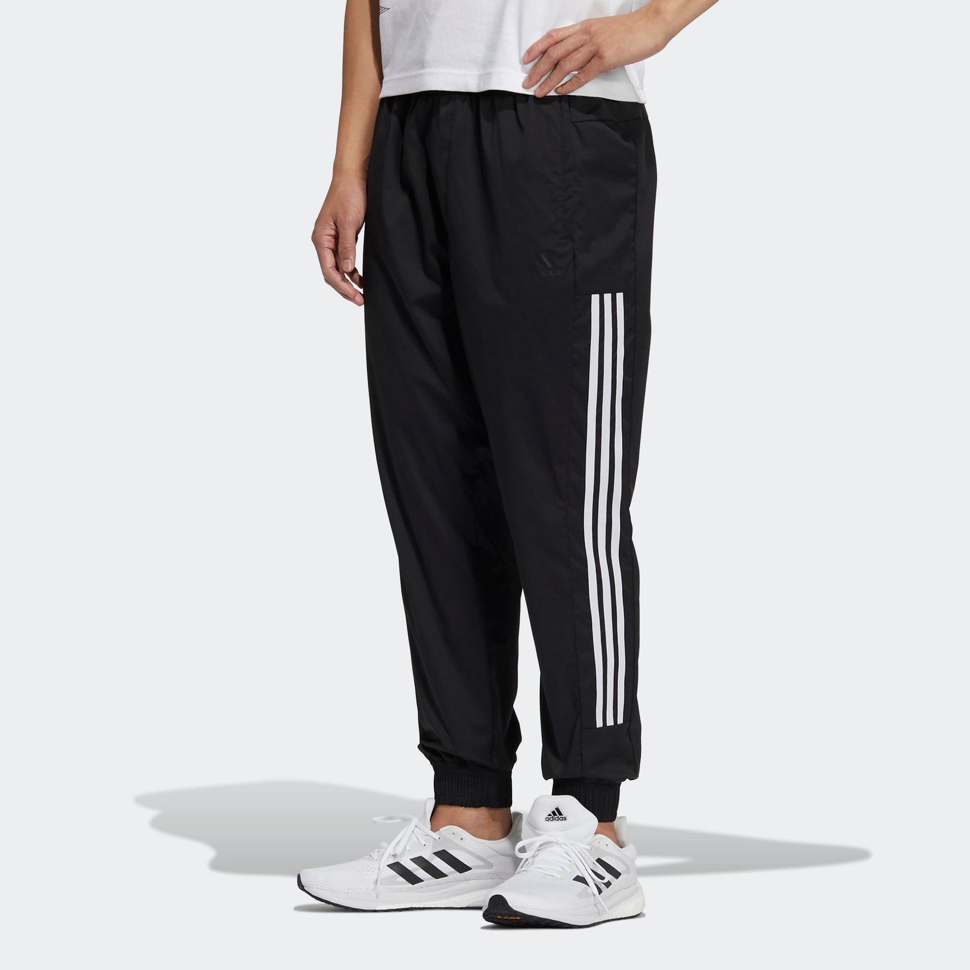 adidas Summer Wv Pants Sports Woven Bundle Feet Long Pants Black HD0351 - 2