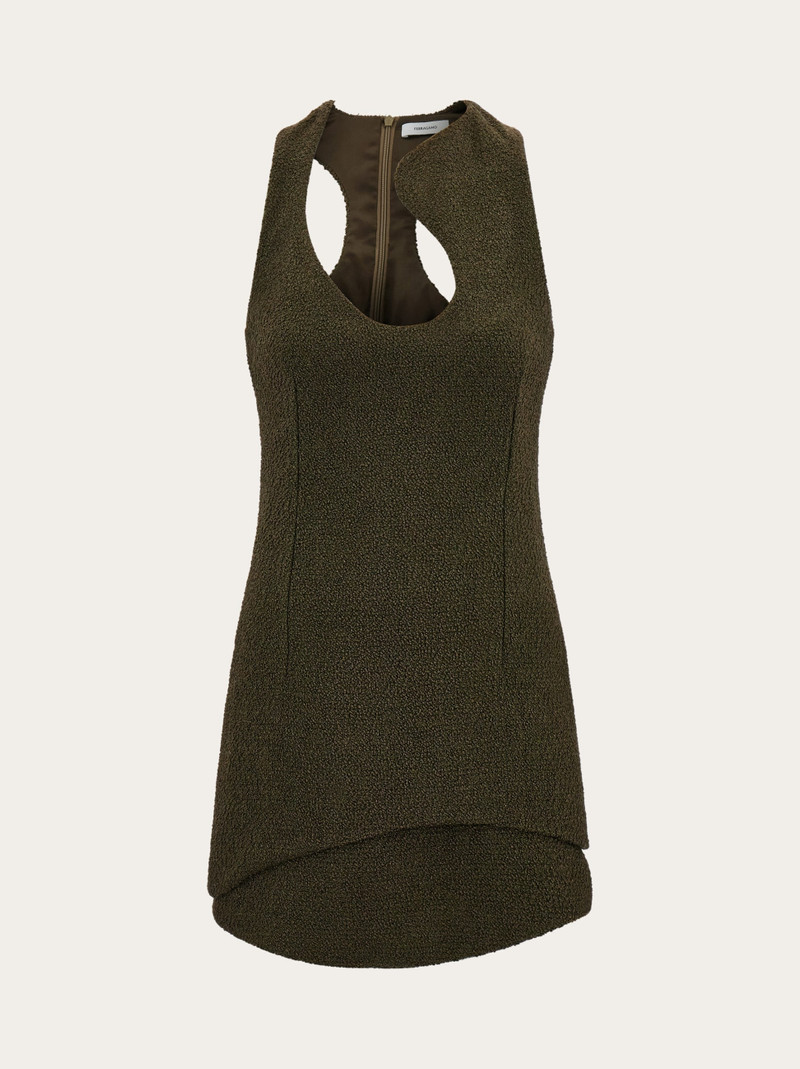 Bouclé dress 1