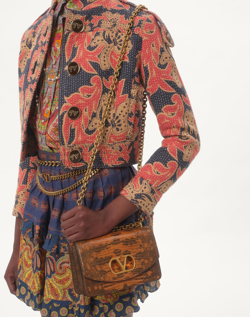 CABAN IN APRES L'HIVER QUILTED FLORAL JACQUARD 3