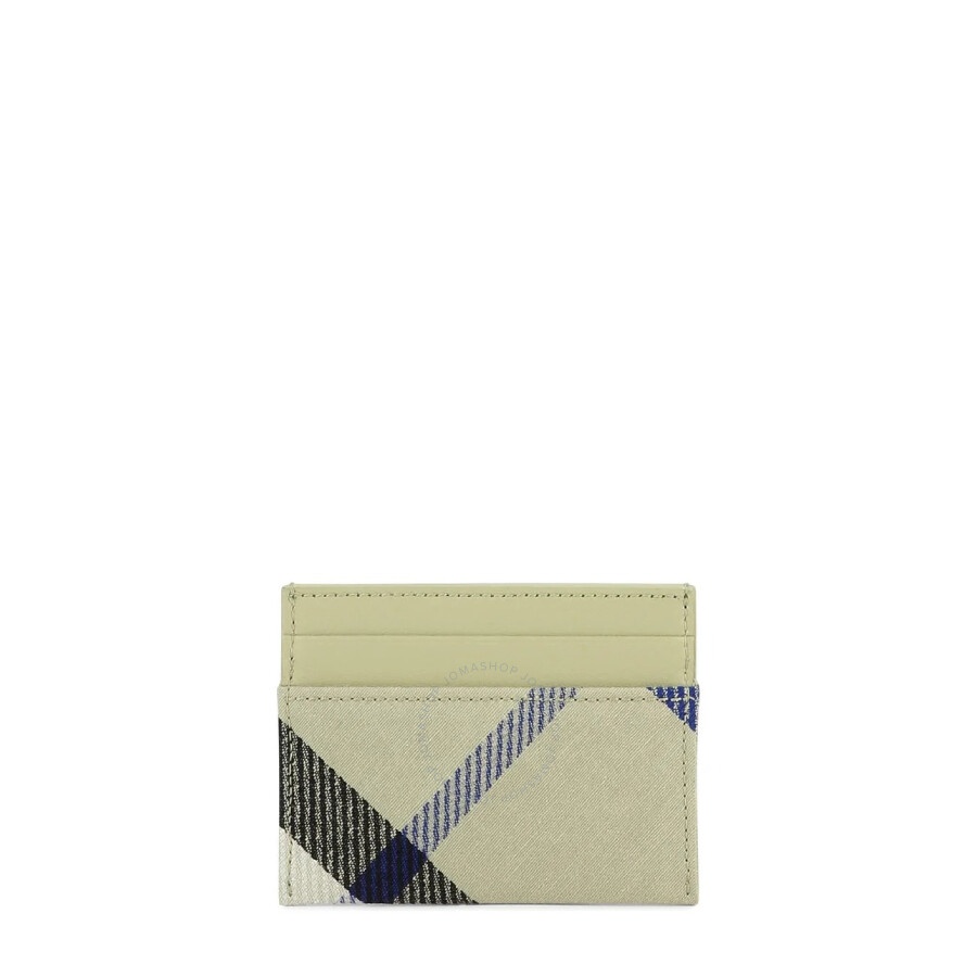 Burberry Checked Leather Cardholder - 1