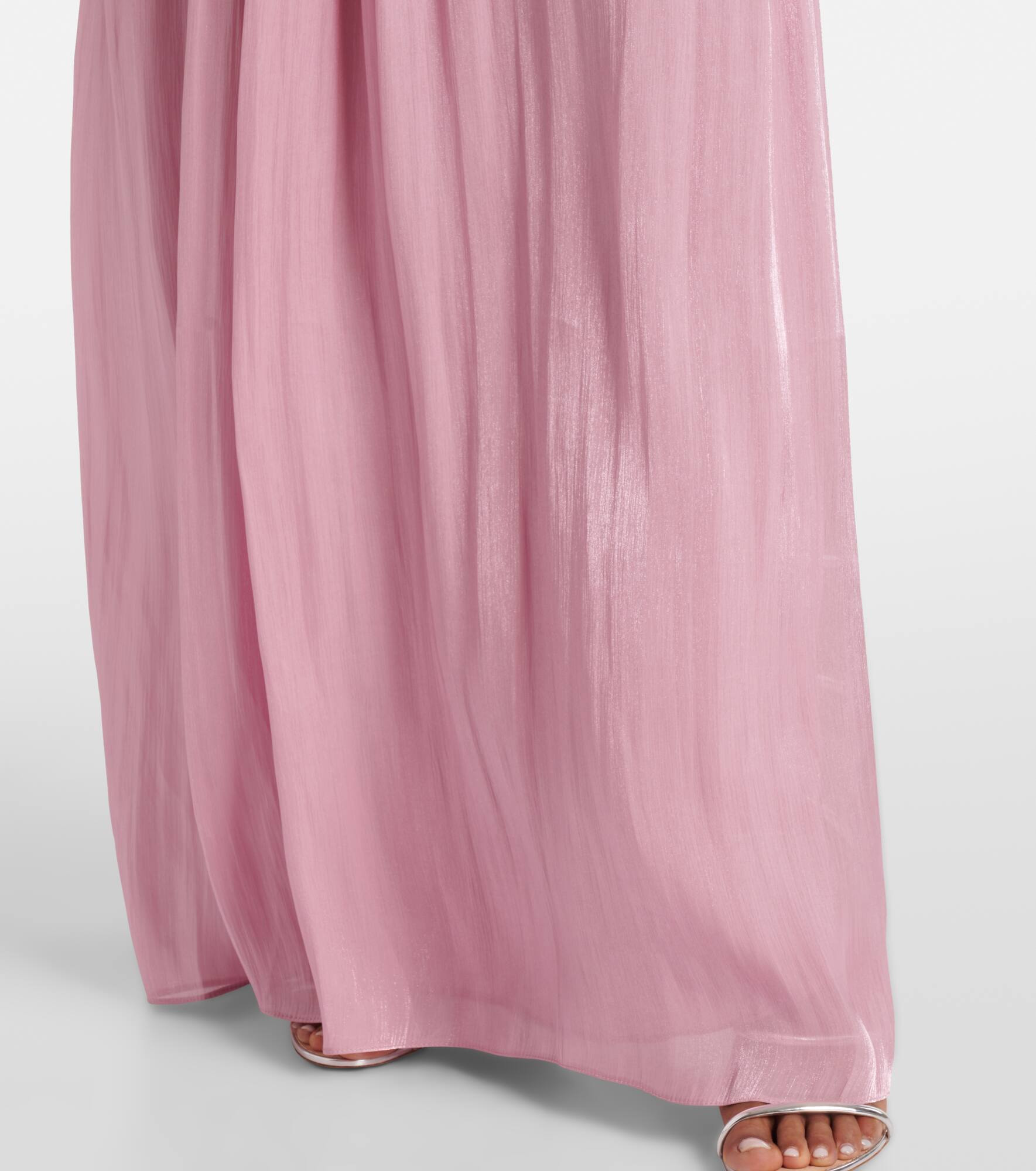 Isilda lamé georgette gown - 5