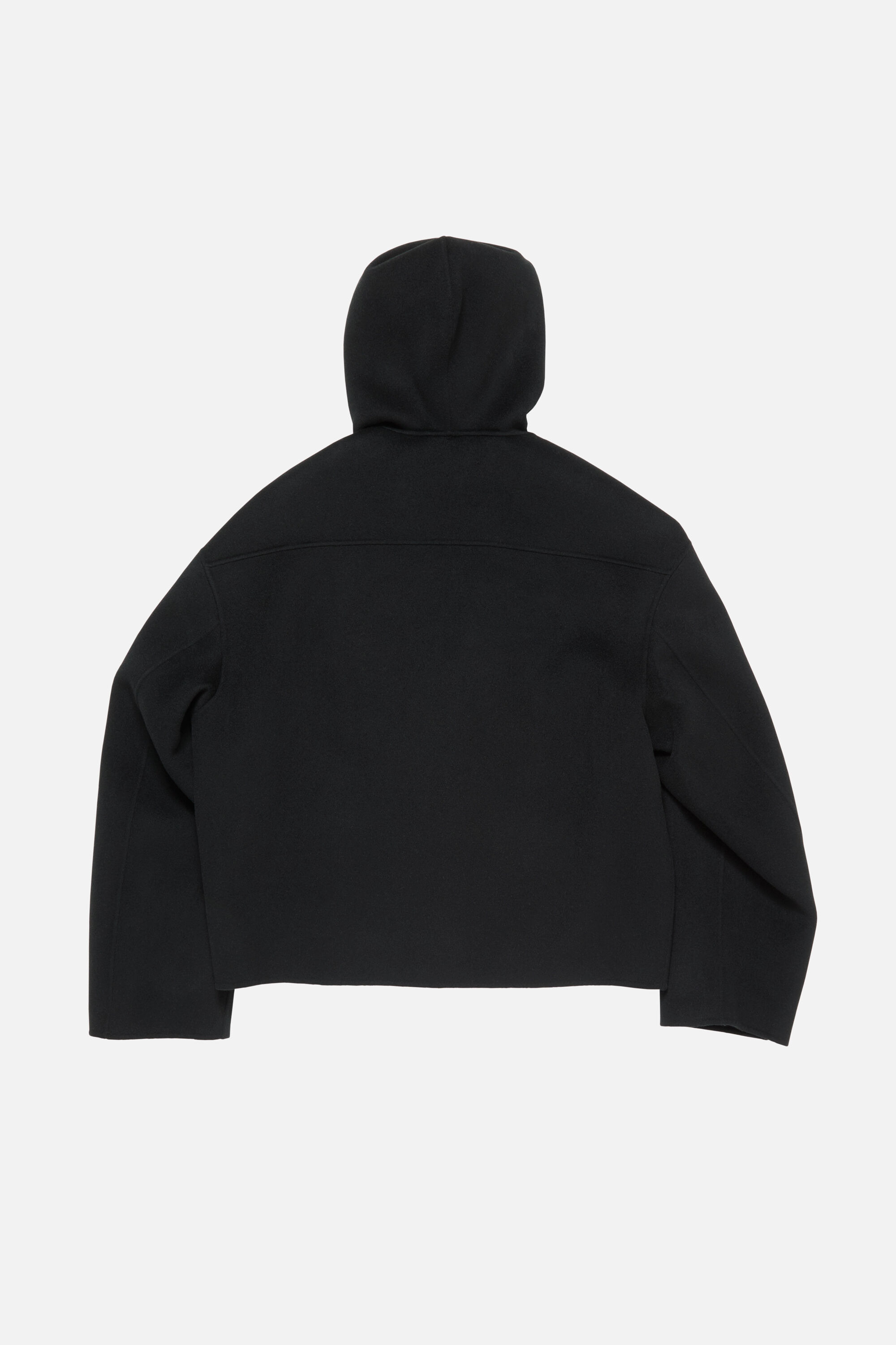 Cashmere hooded jacket - Black - 7