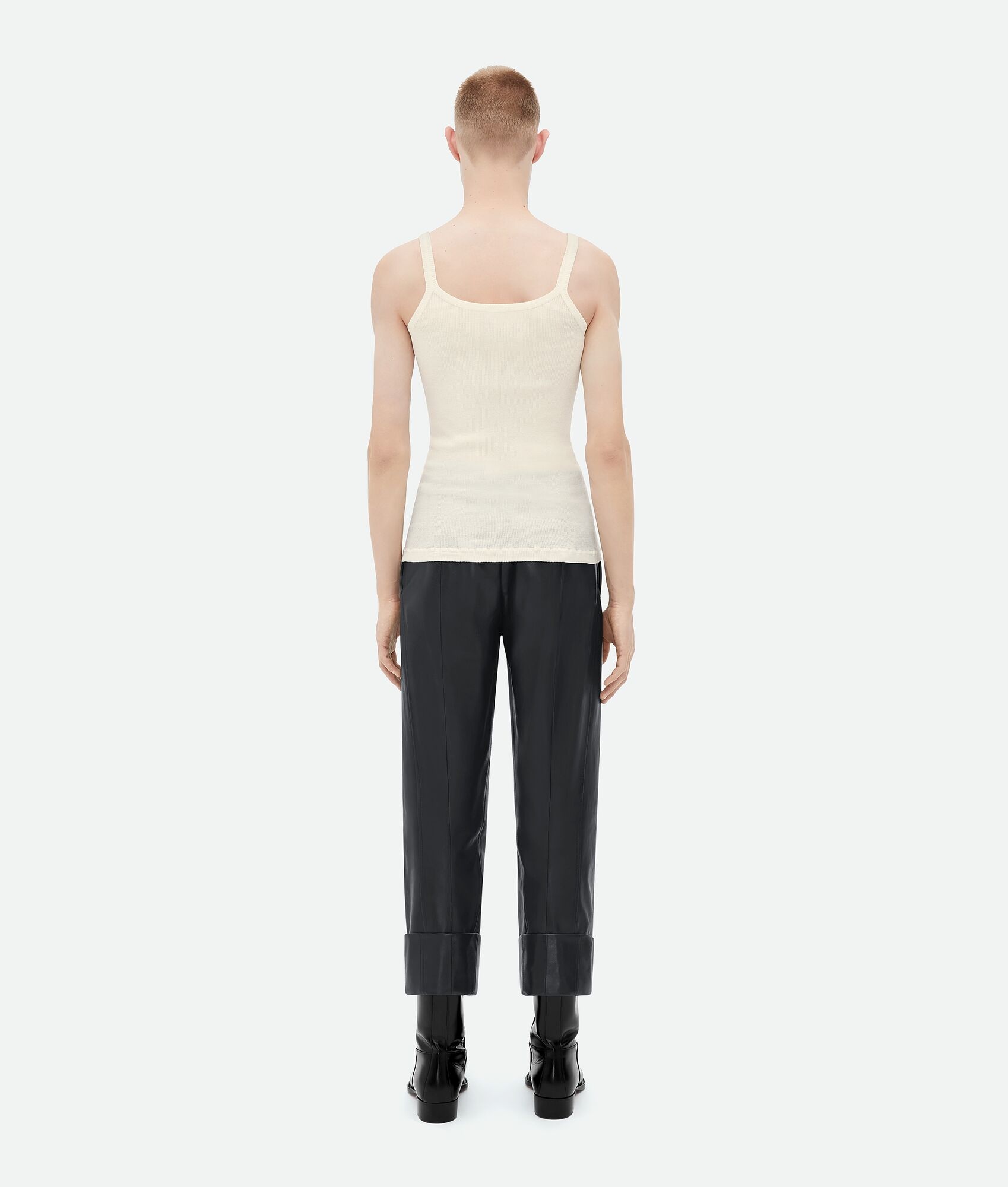 Slim Fit Light Cotton Tank Top - 3