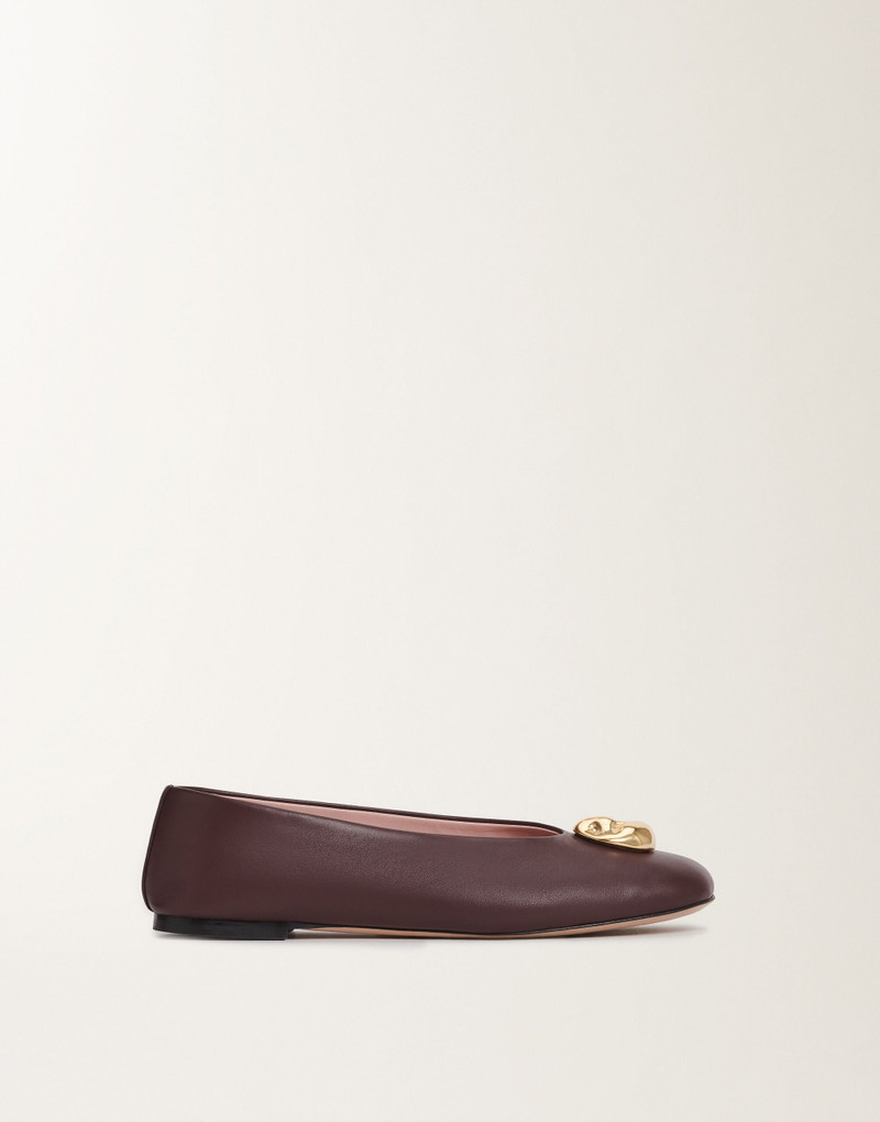 Nappa leather ballet flats 1