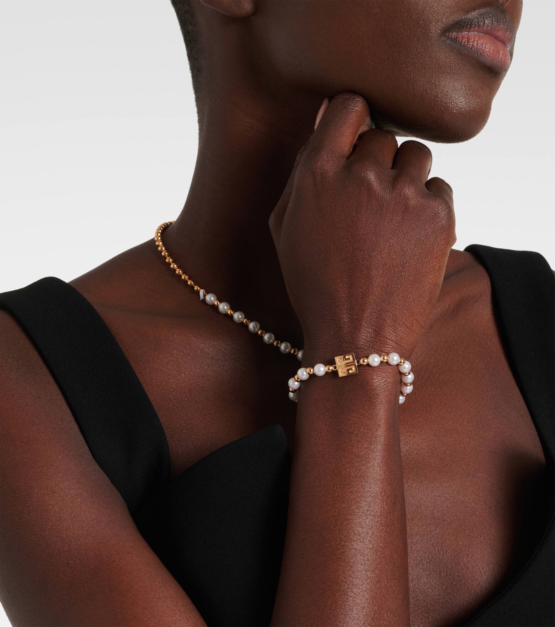 4G faux pearl bracelet - 3