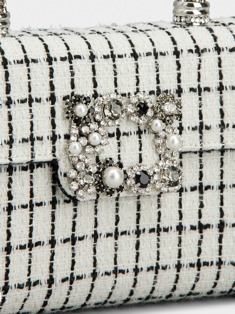 Jewel Efflorescence Mini Bag in tweed 8