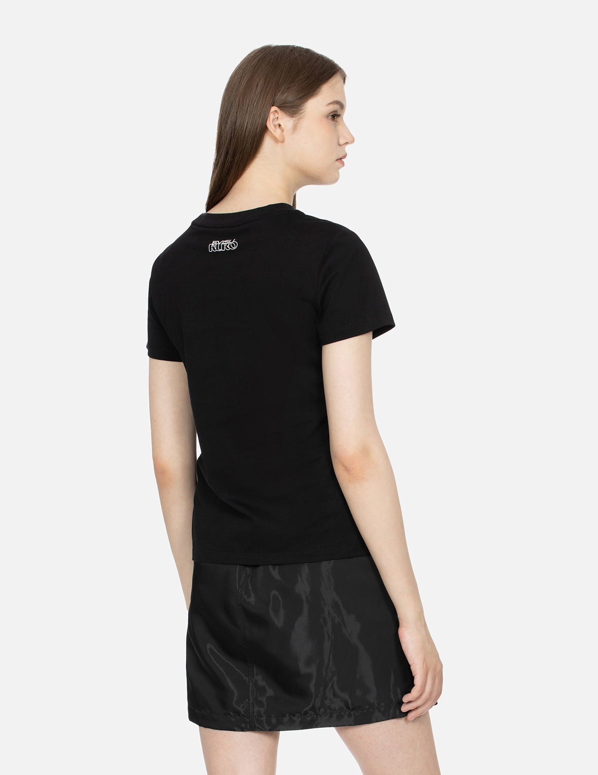 Seagull and Logo Print Regular Fit T-Shirt - 8