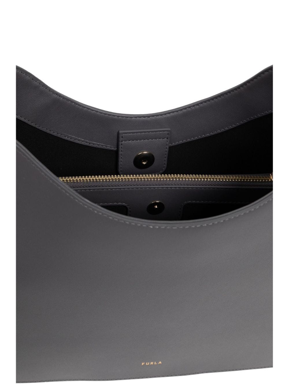 Arch-motif leather shoulder bag - 5
