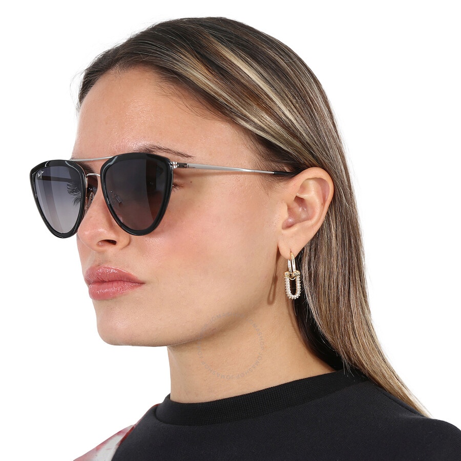 Maui Jim Hunakai Neutral Grey Irregular Ladies Sunglasses GS331-02 53 - 2