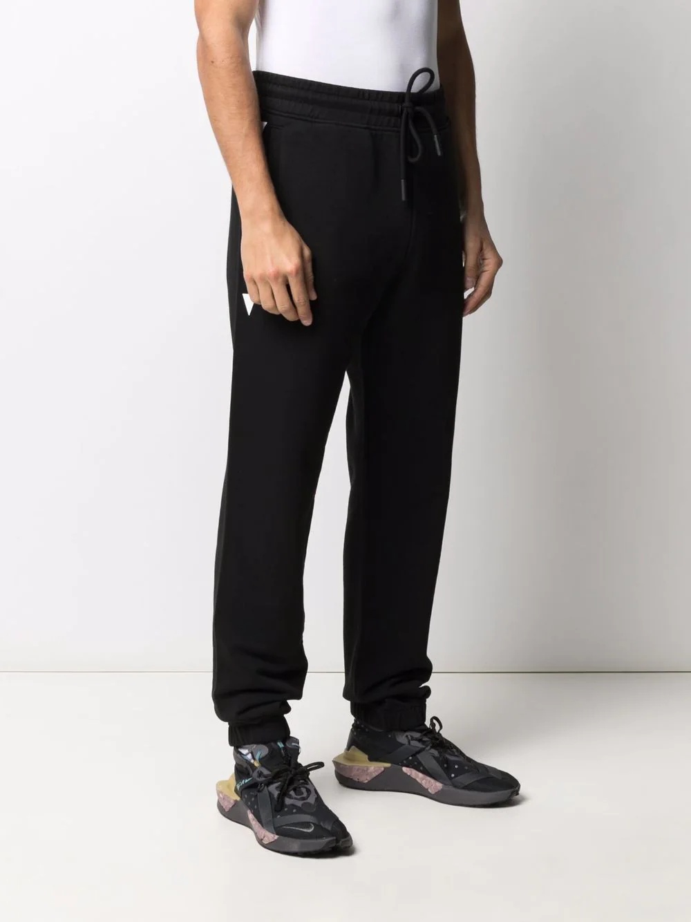 folk print track pants - 3