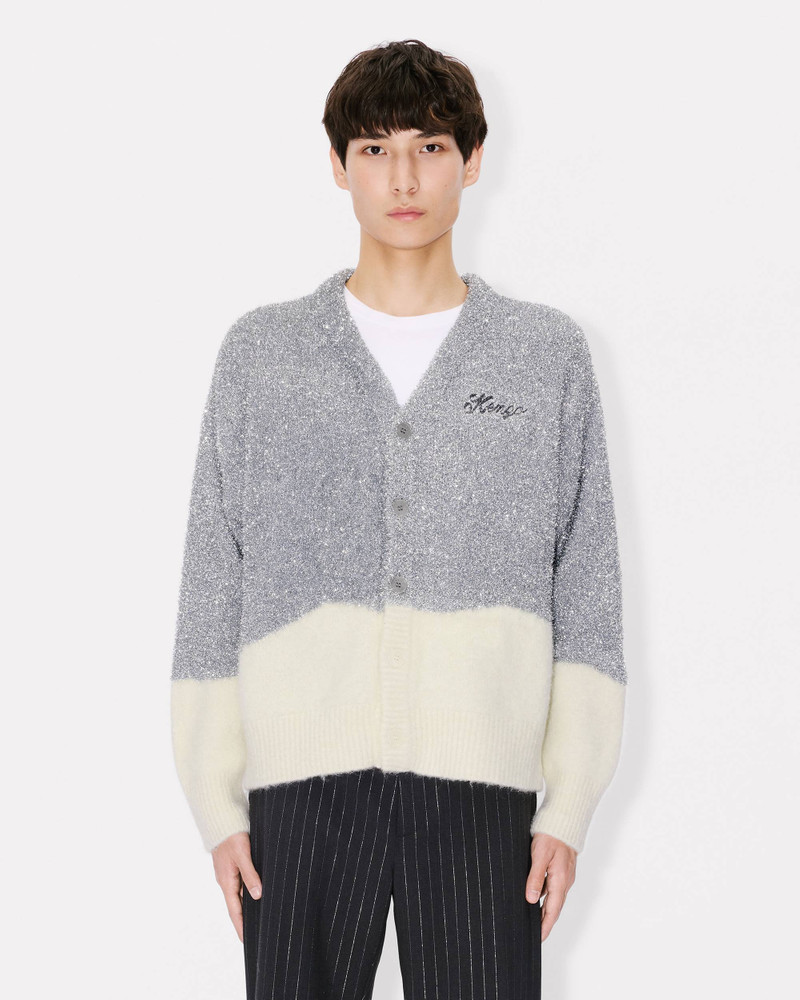 'KENZO Winter Holidays' tinsel cardigan in mixed wool 3