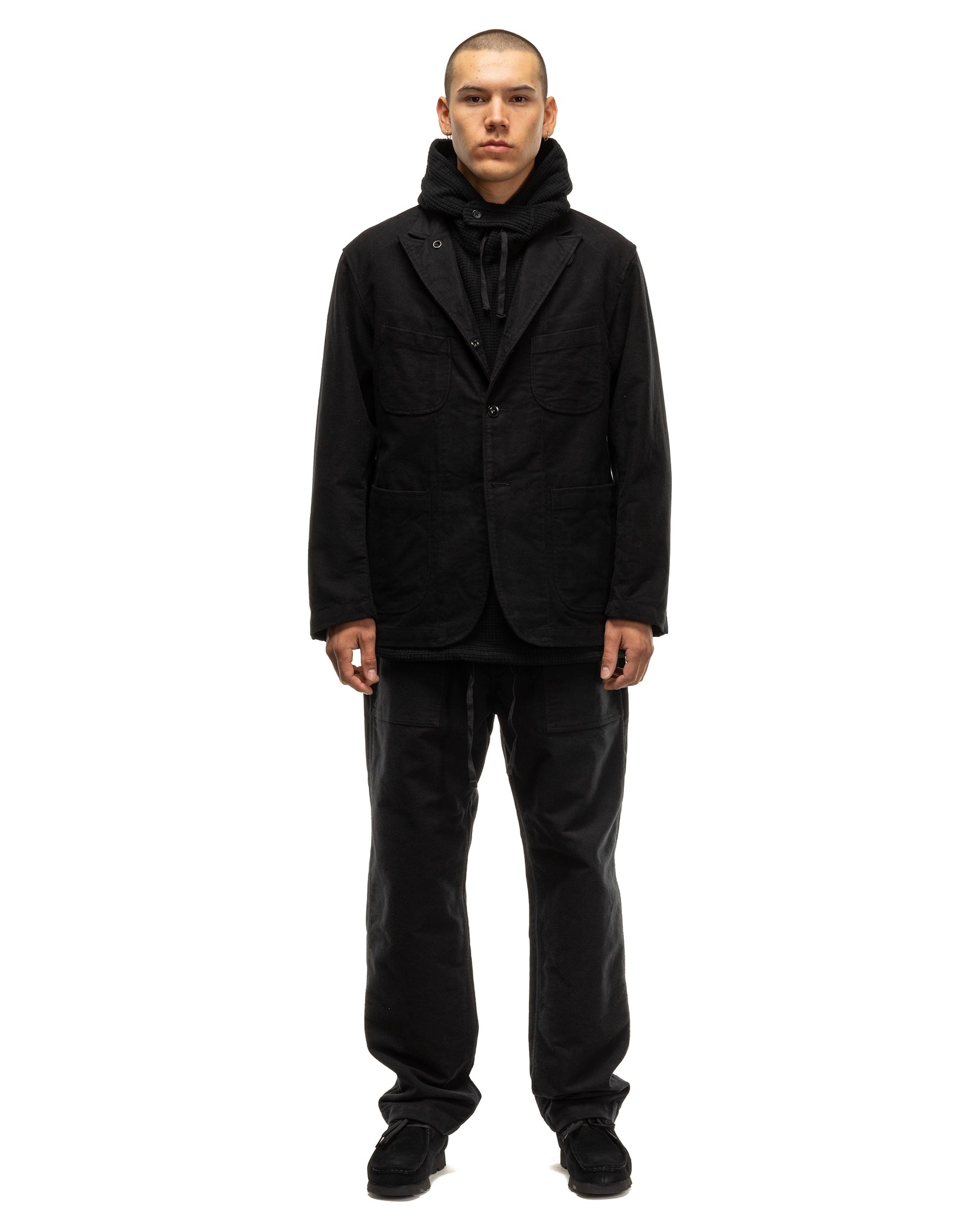 Fatigue Pant Cotton Moleskin Black - 3