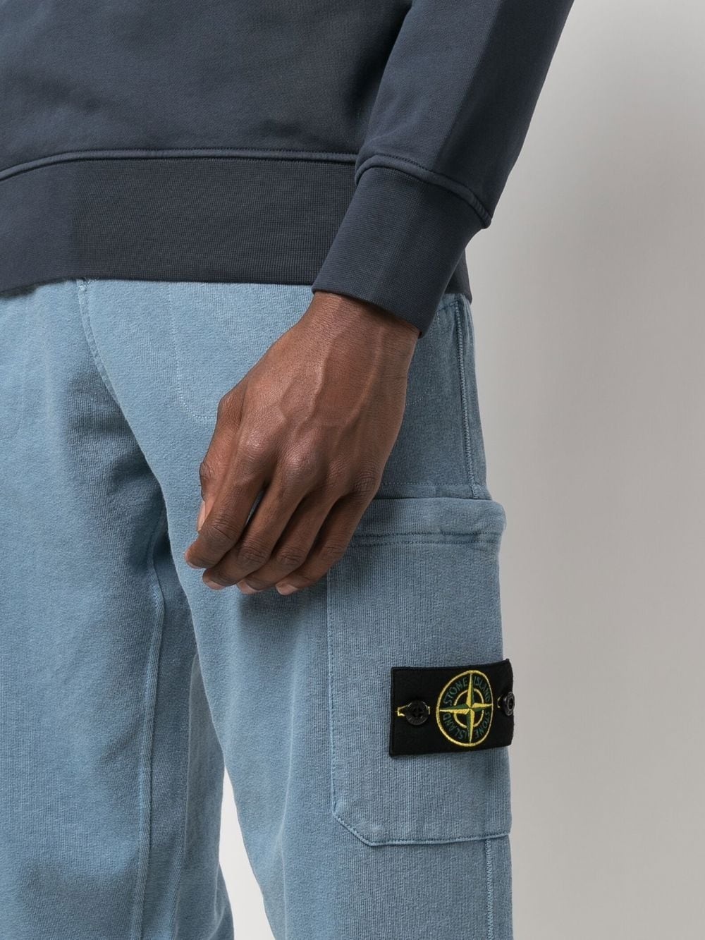 logo-patch track pants - 5