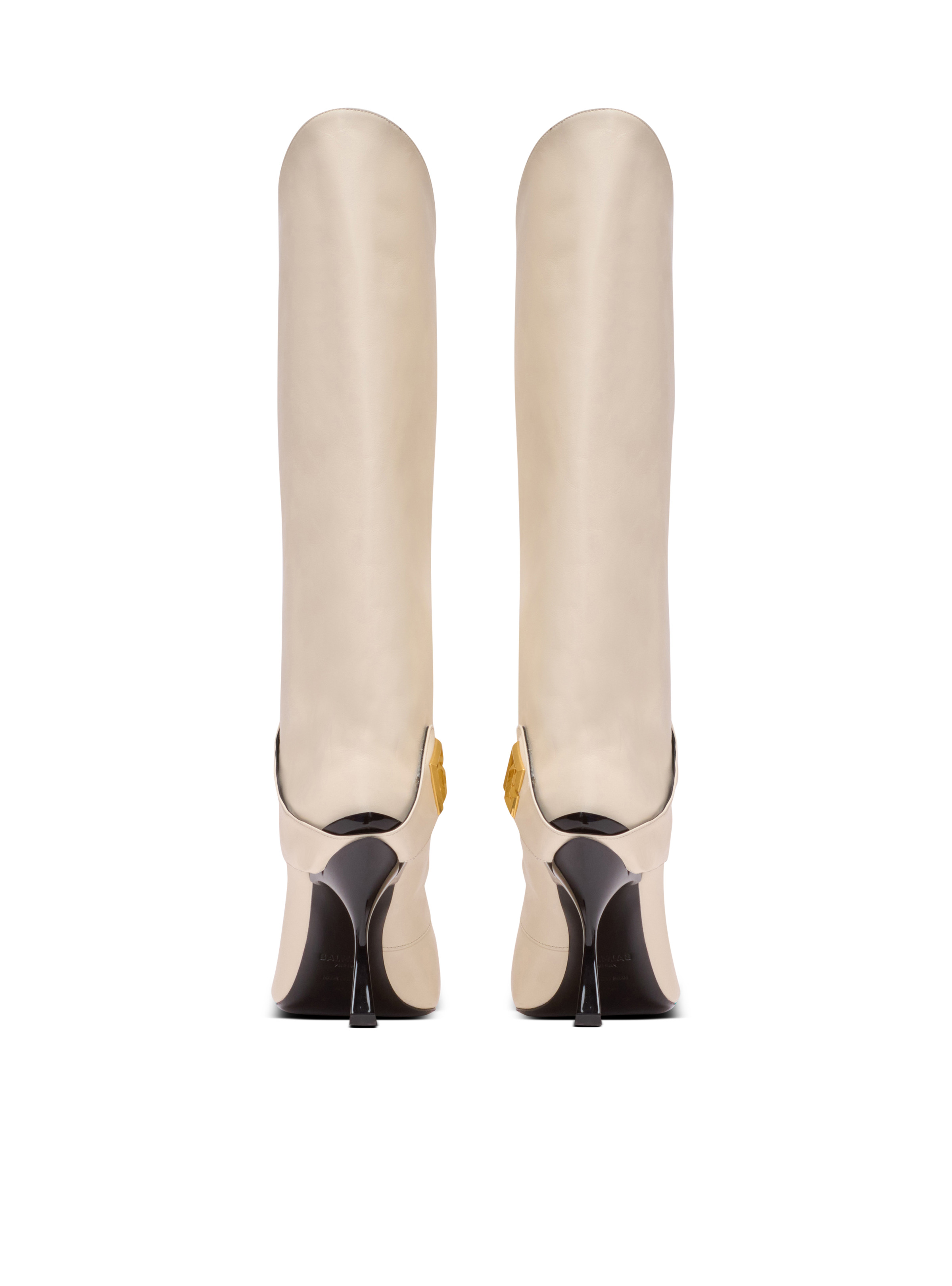 Twist heeled leather boots - 3