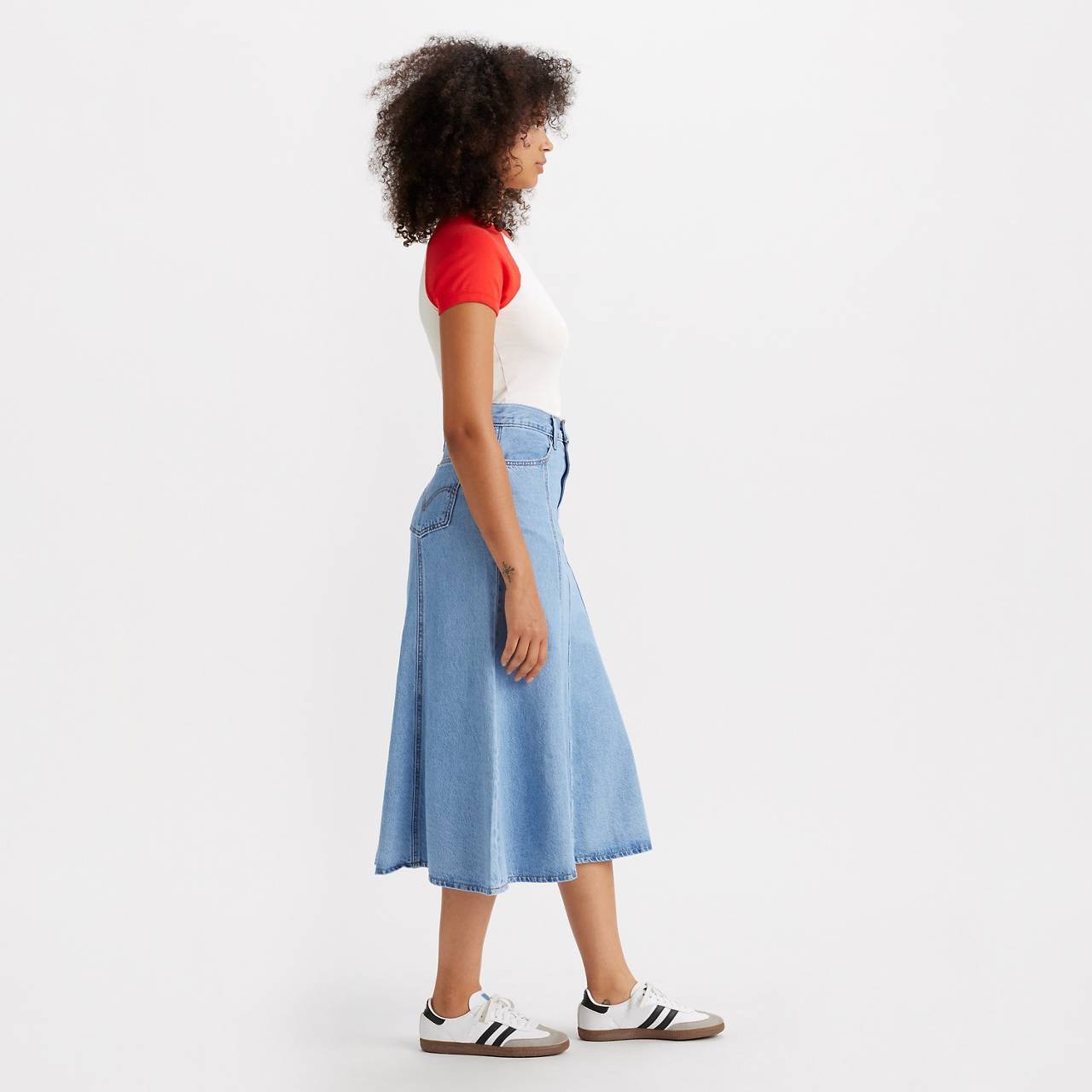 FIT AND FLARE SKIRT - 3