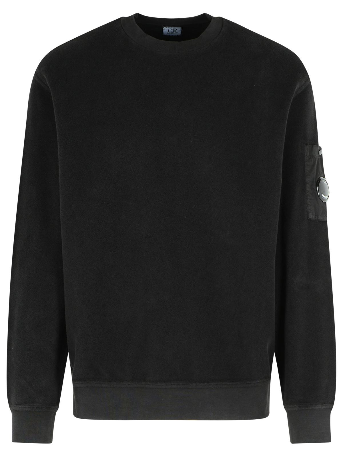 C.P. Company Black Cotton Sweatshirt Men - 1
