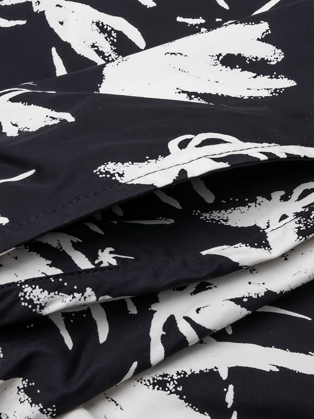 palm-tree print shorts - 4