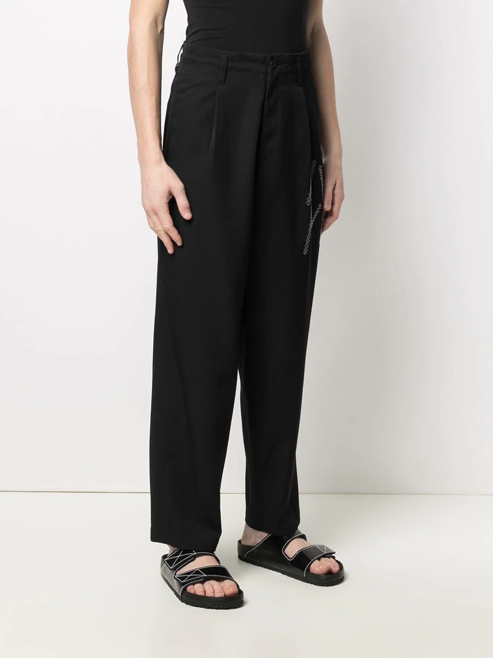 loose-fit balloon-leg trousers - 3