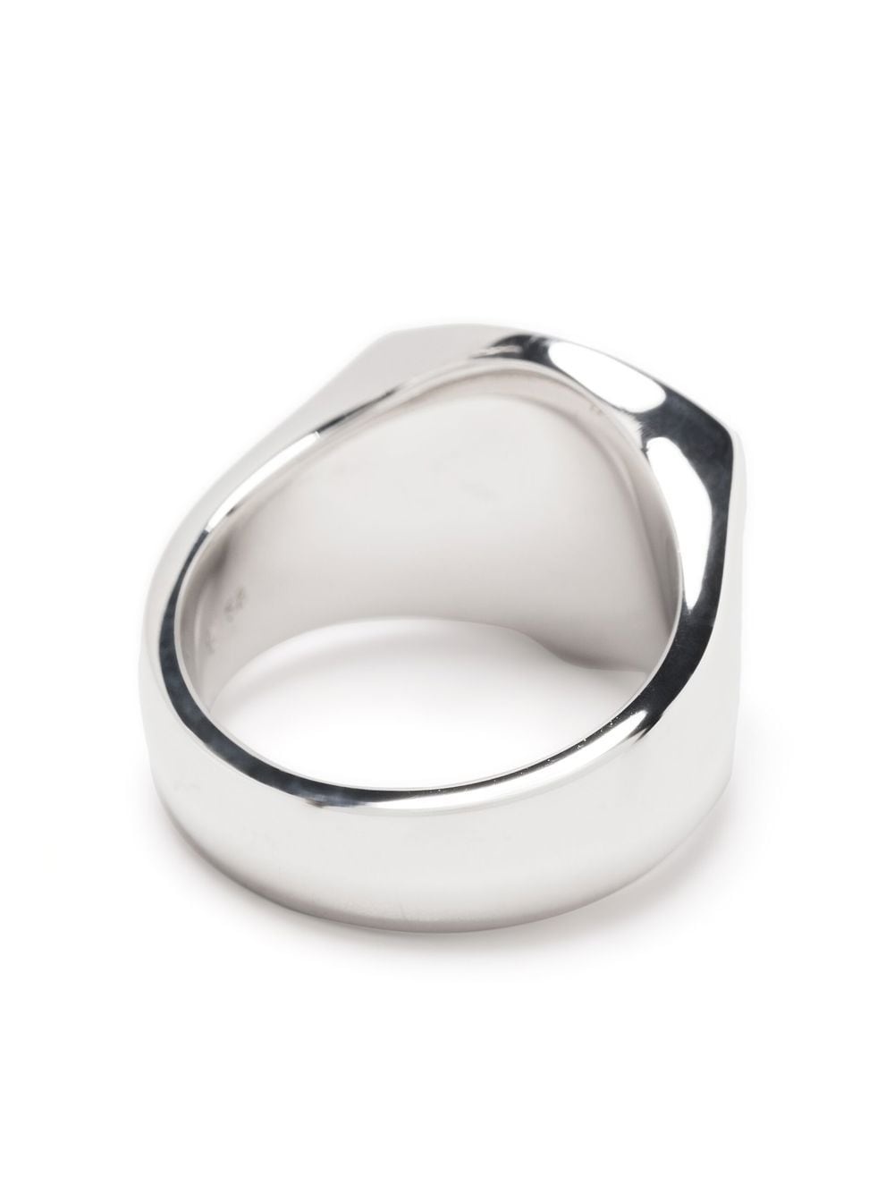 Shield Black MOP signet ring - 3